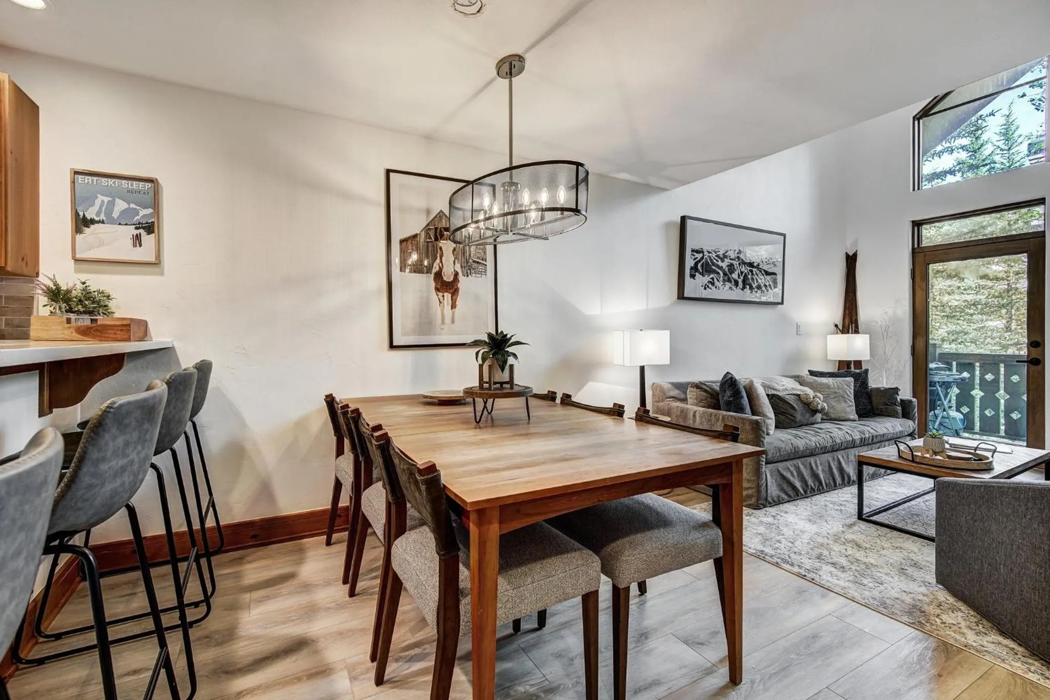 Dining area in Arrowhead Village at Beaver Creek