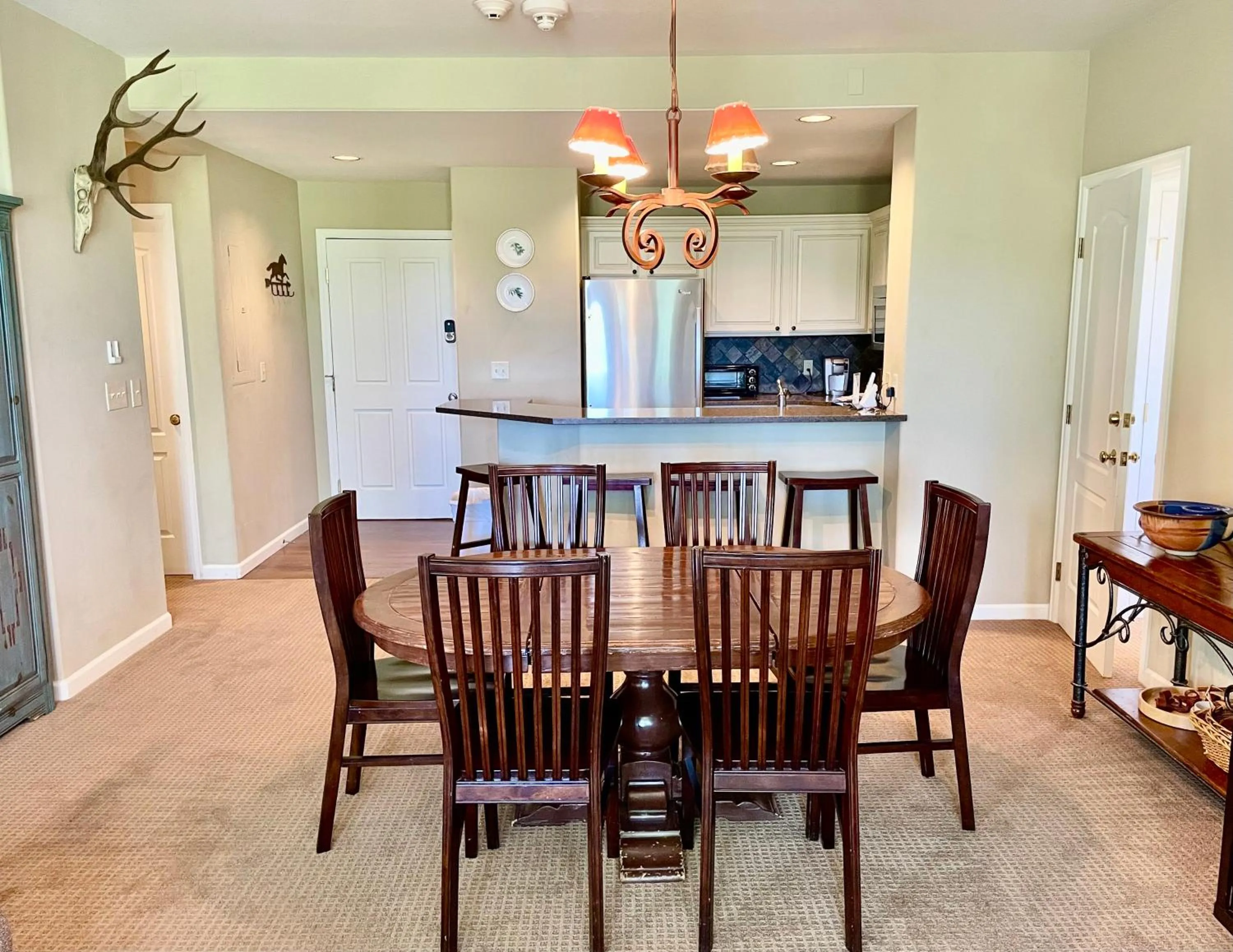 Dining area in Arrowhead Village at Beaver Creek