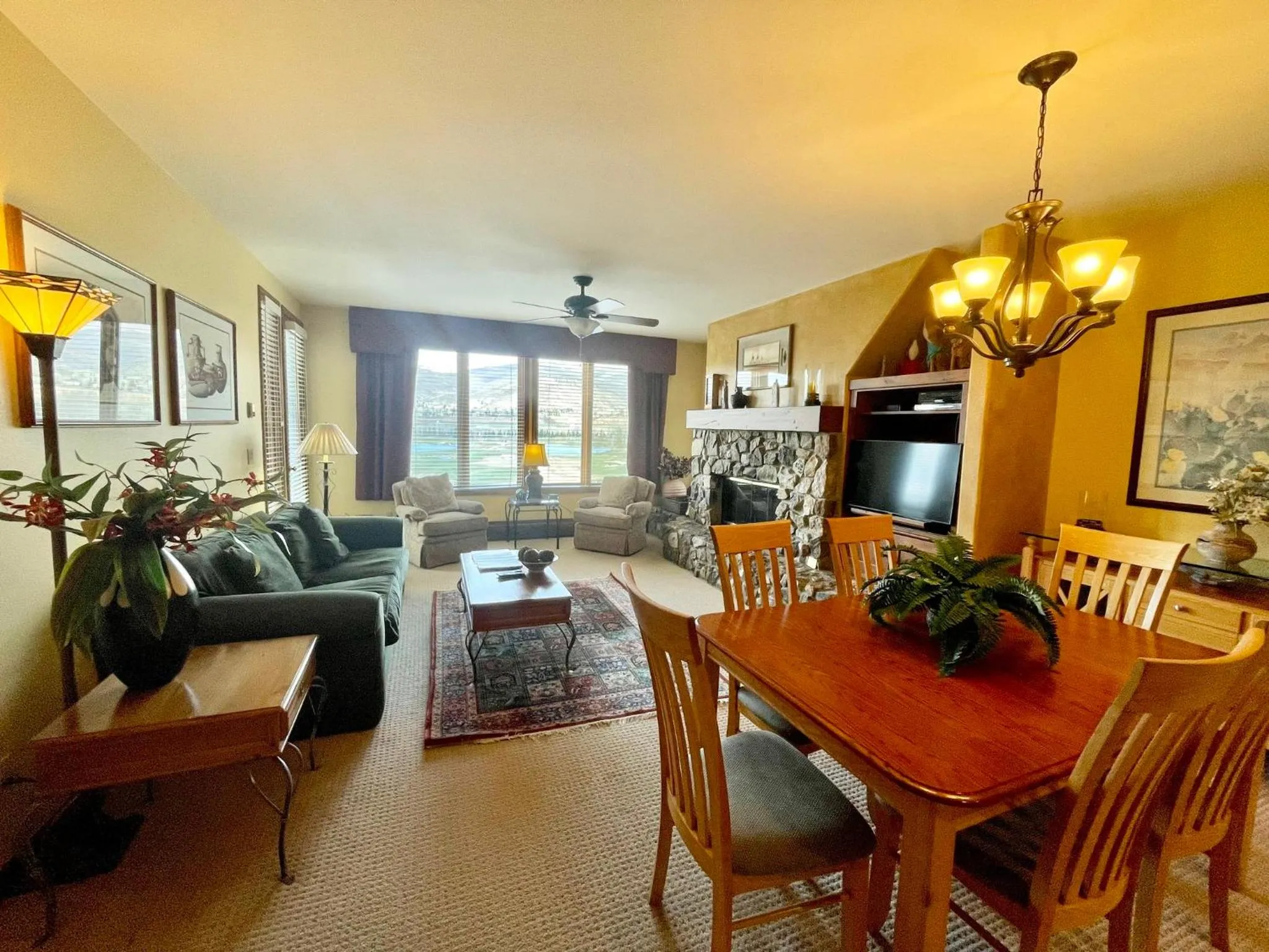 Living room in Arrowhead Village at Beaver Creek