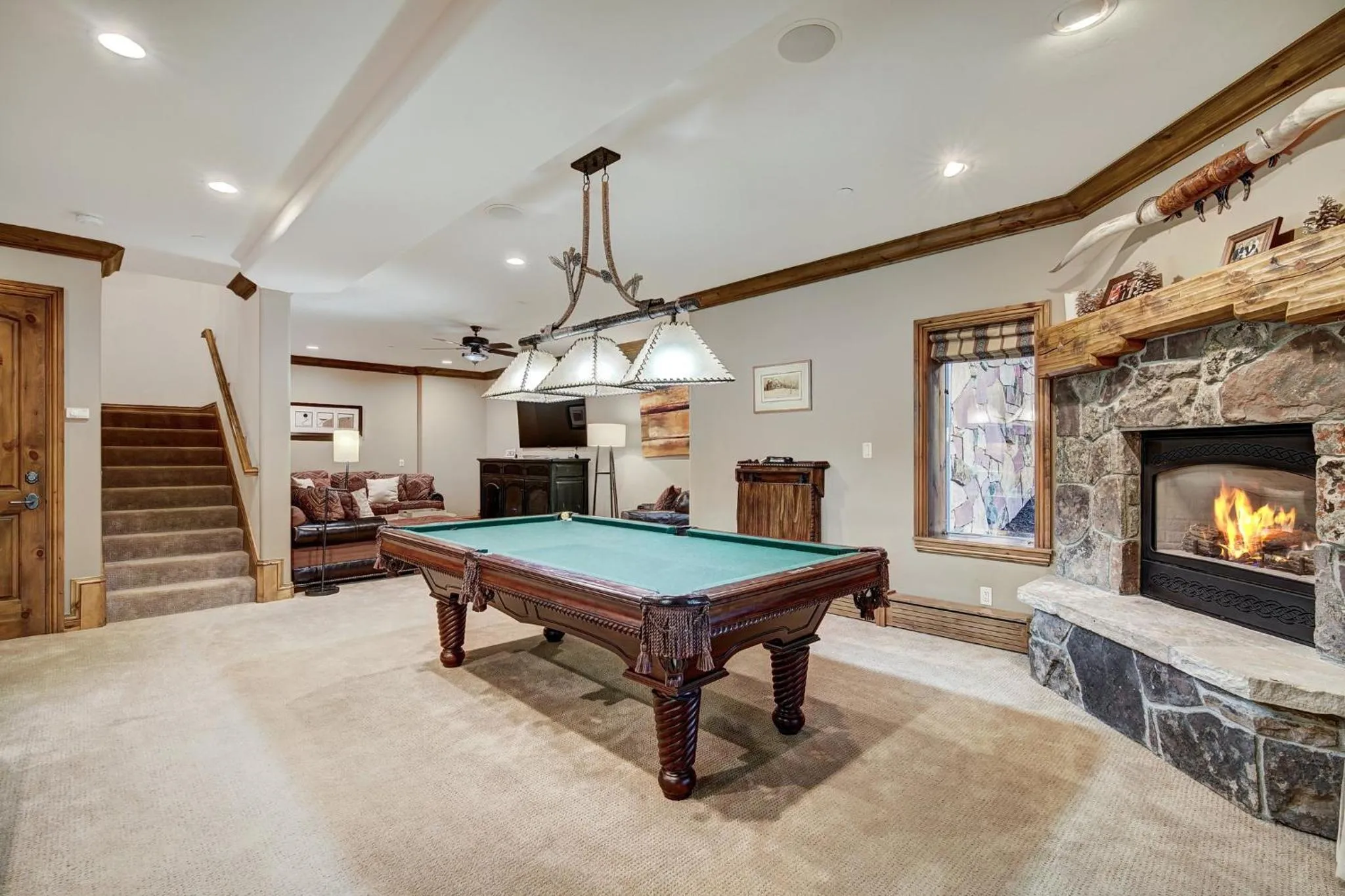 Living room in Arrowhead Village at Beaver Creek