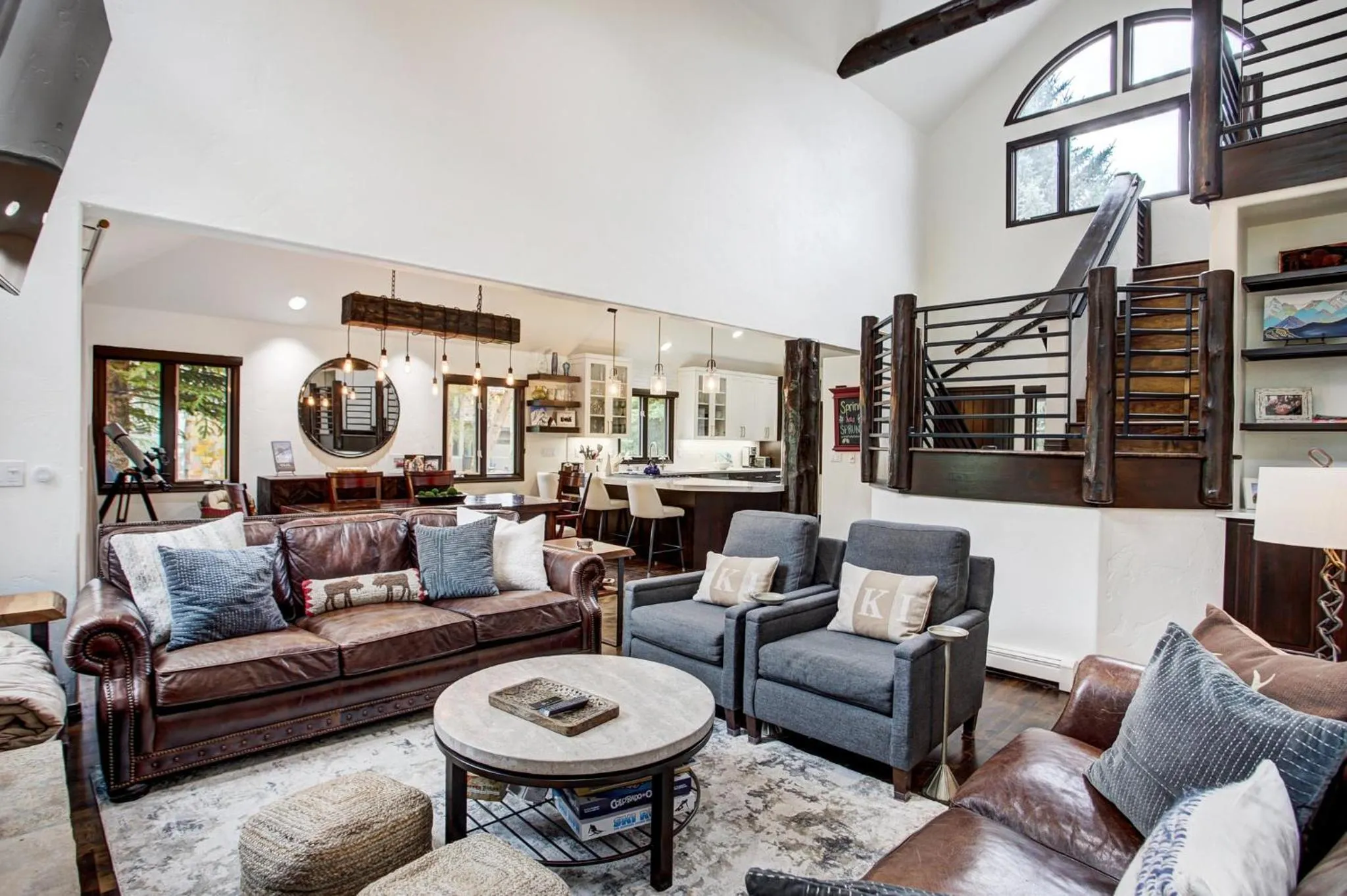 Living room in Arrowhead Village at Beaver Creek