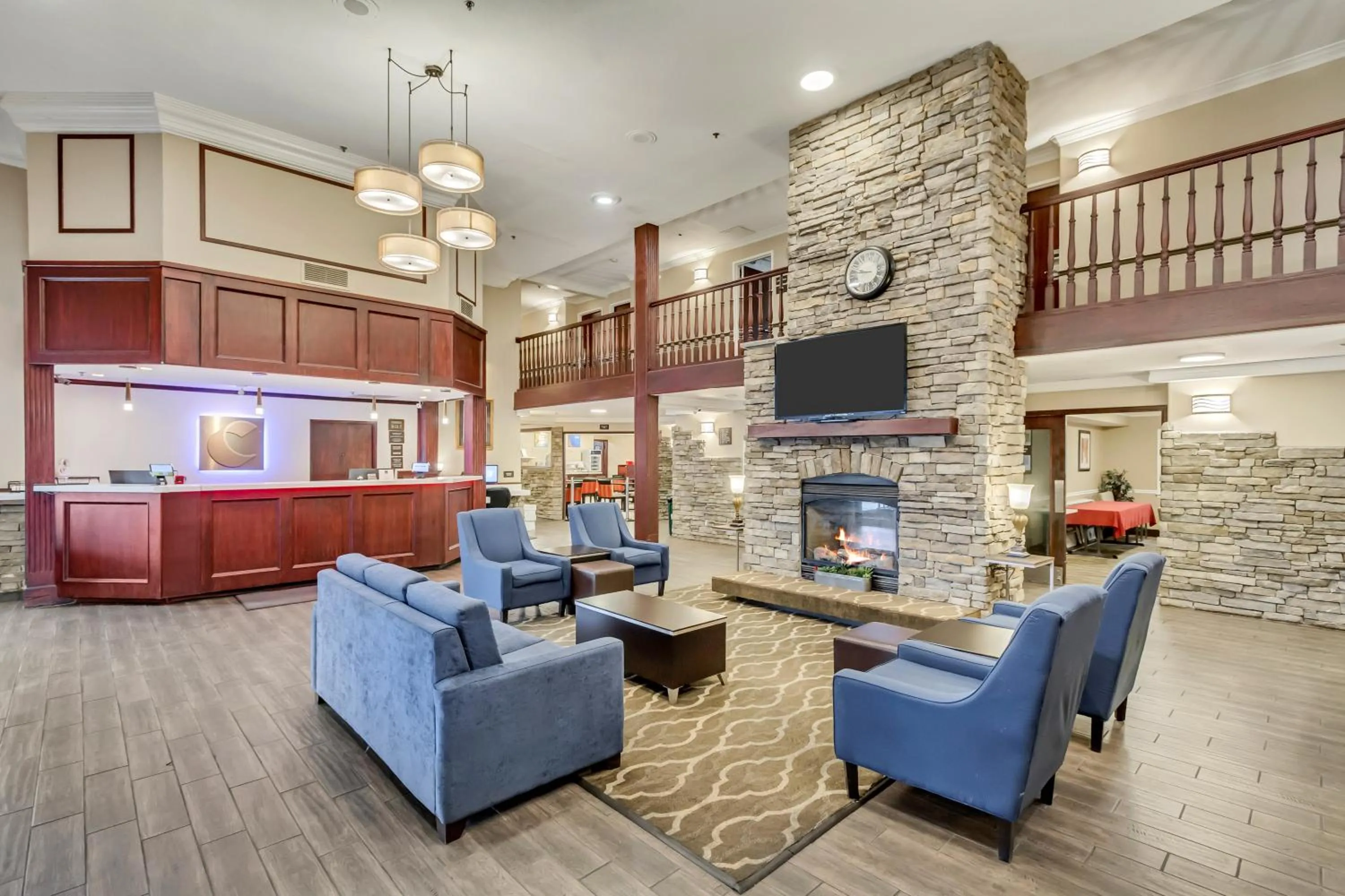 Lobby or reception in Comfort Inn Murray – Salt Lake City South