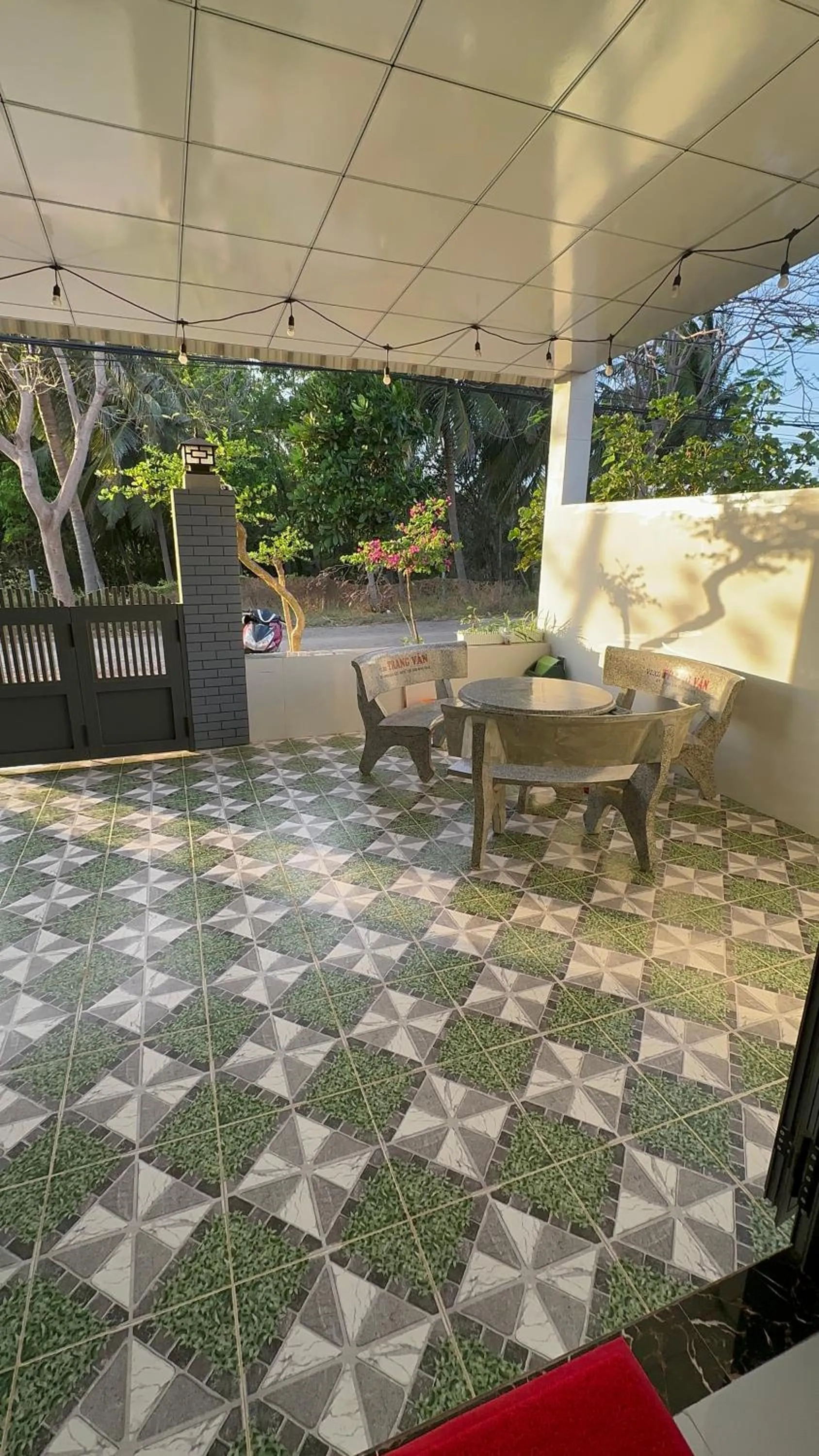 Patio in Homestay 1991