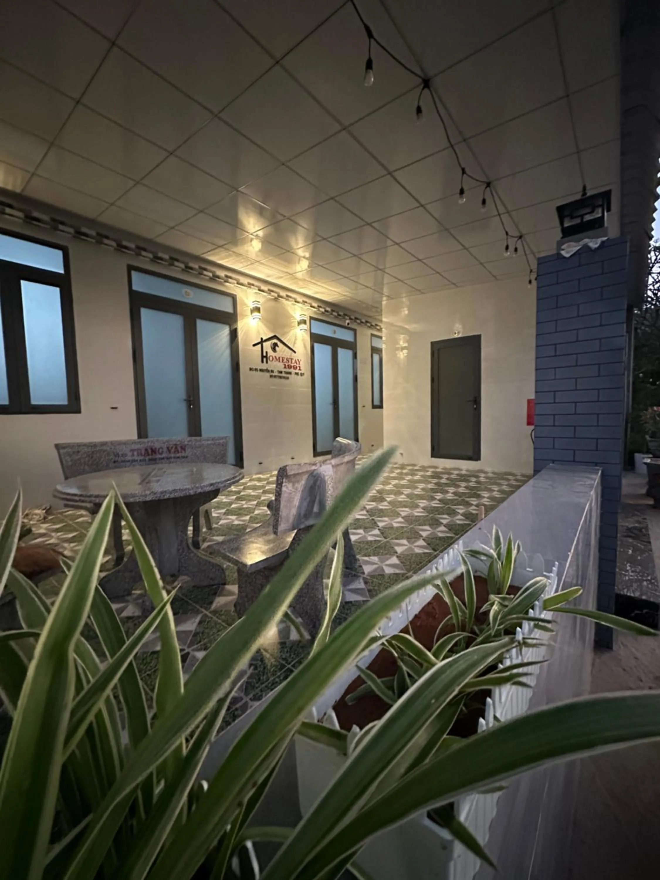 Living room in Homestay 1991