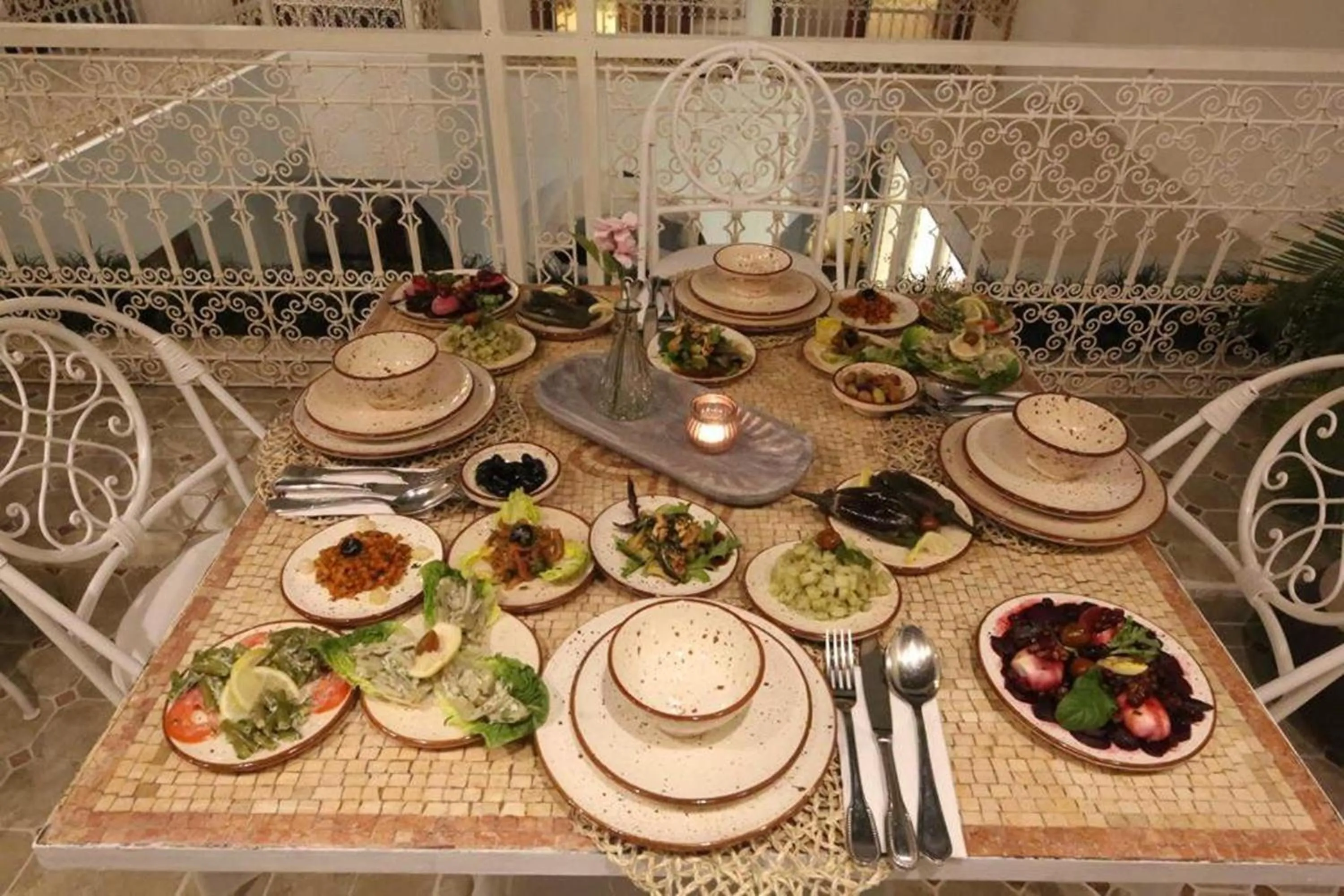 Meals in Riad Oum h&N B&B