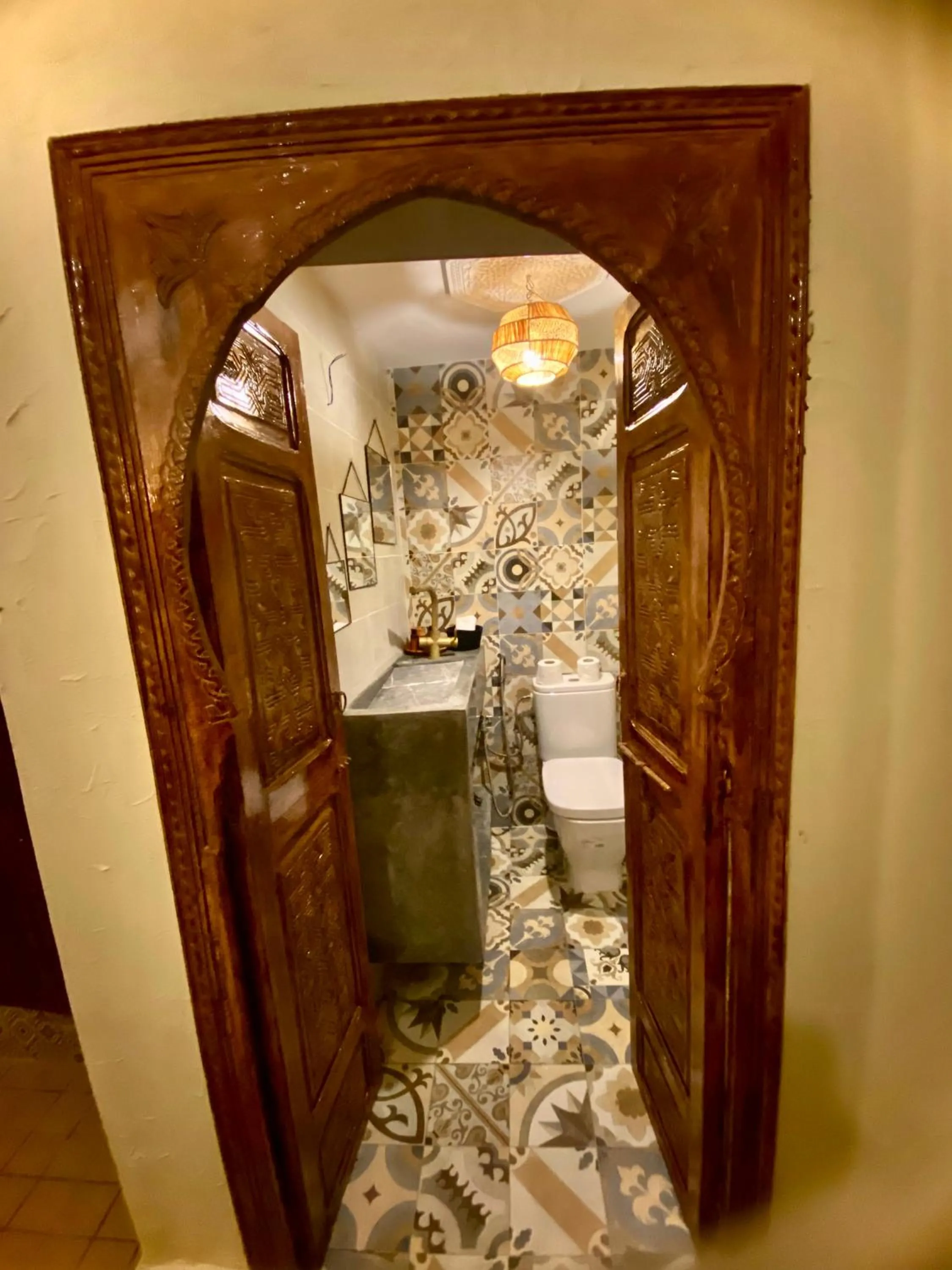 Bathroom in Riad Oum h&N B&B