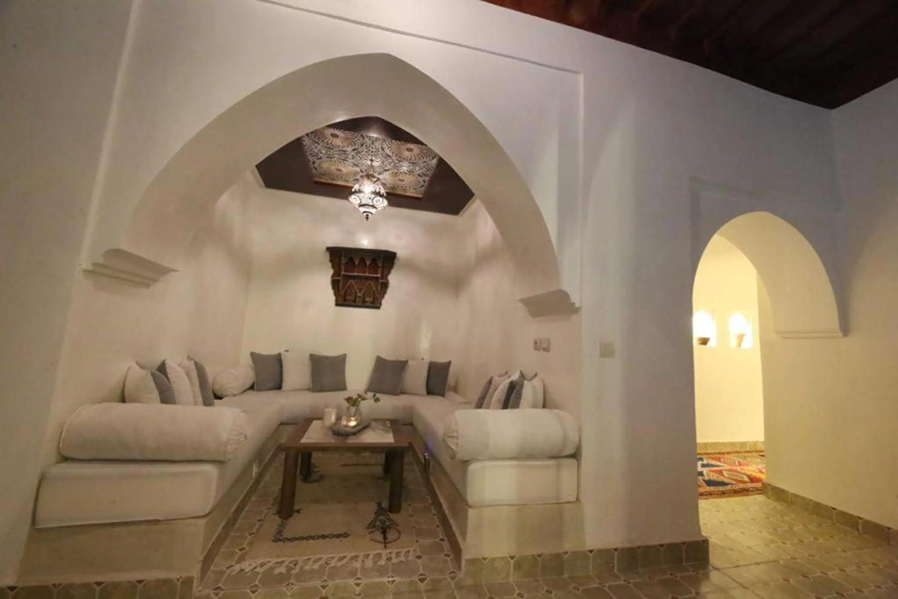 Living room in Riad Oum h&N B&B