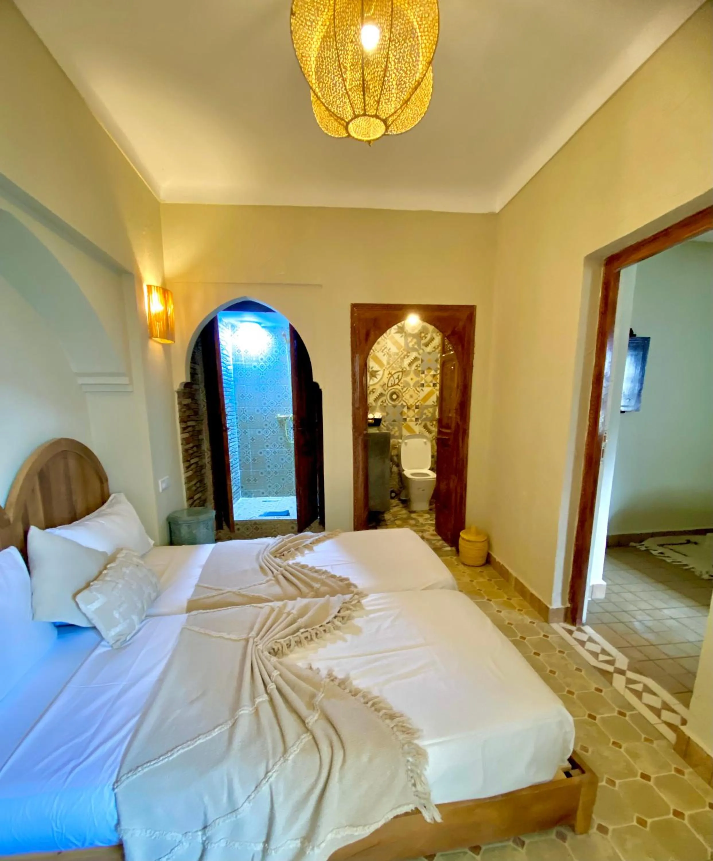 Bed in Riad Oum h&N B&B