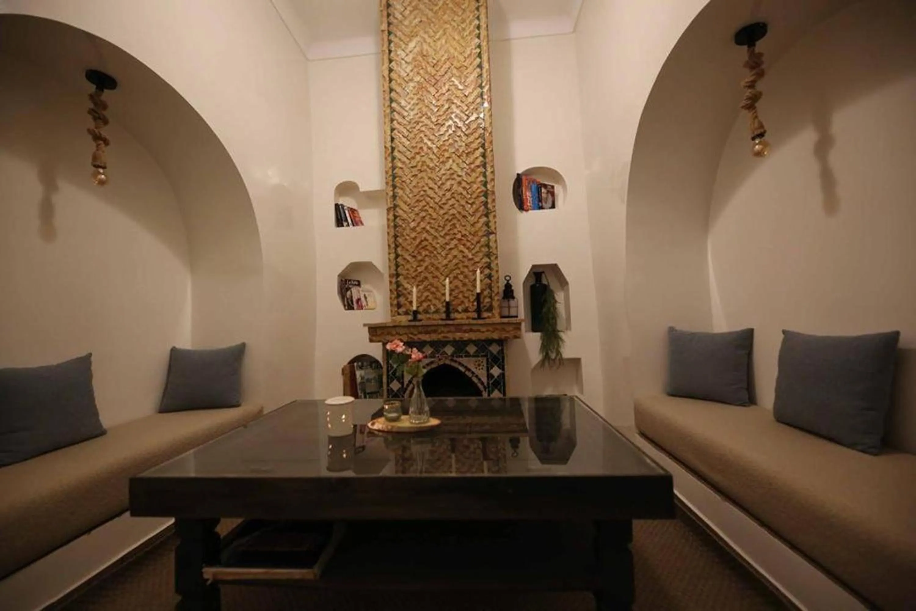 Living room in Riad Oum h&N B&B