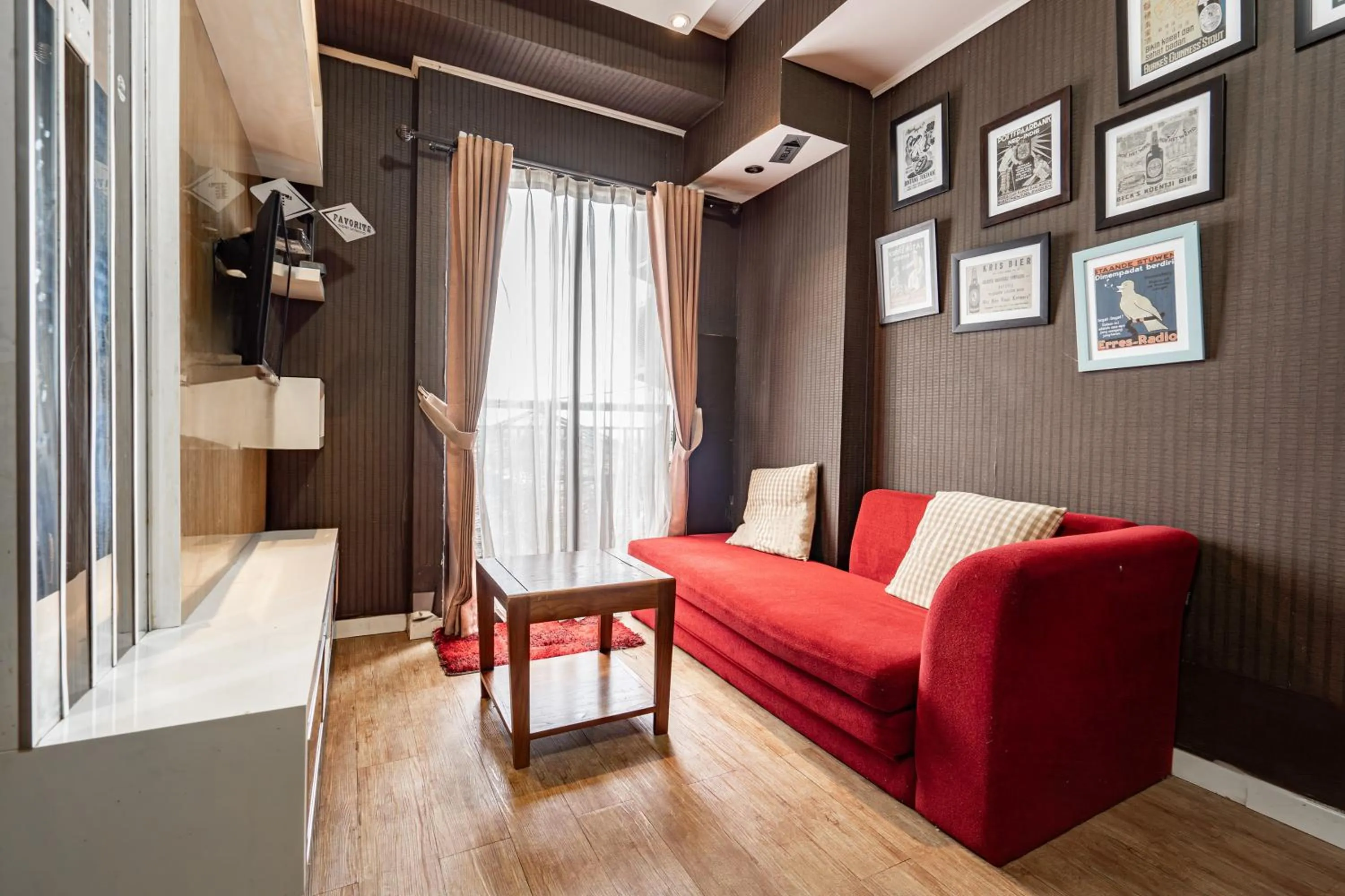 Bedroom in Hotel O Tamansari Panoramic Apartment By Anwar