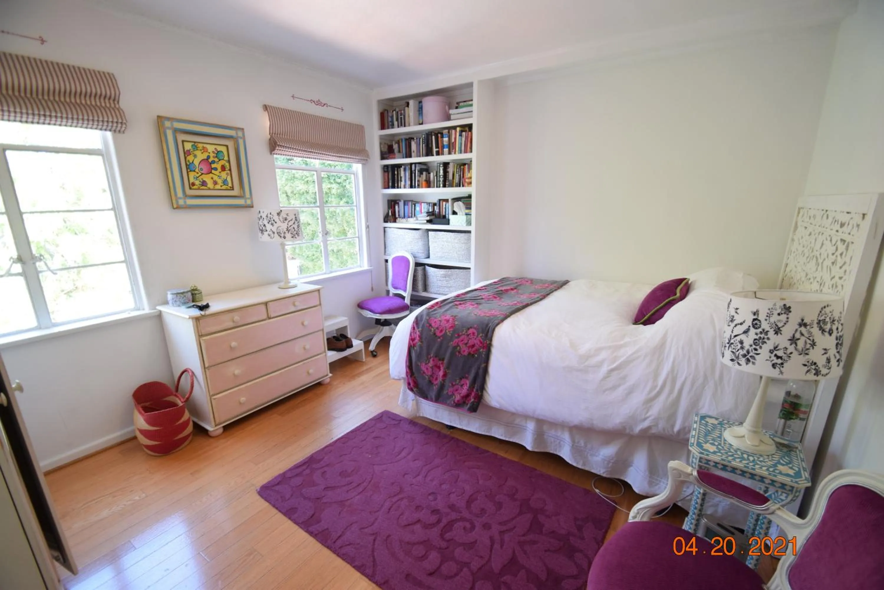 Bed in Beverly Hills Celebrity Home