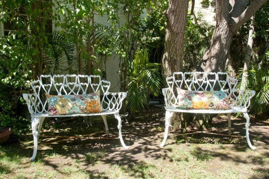Patio in Beverly Hills Celebrity Home