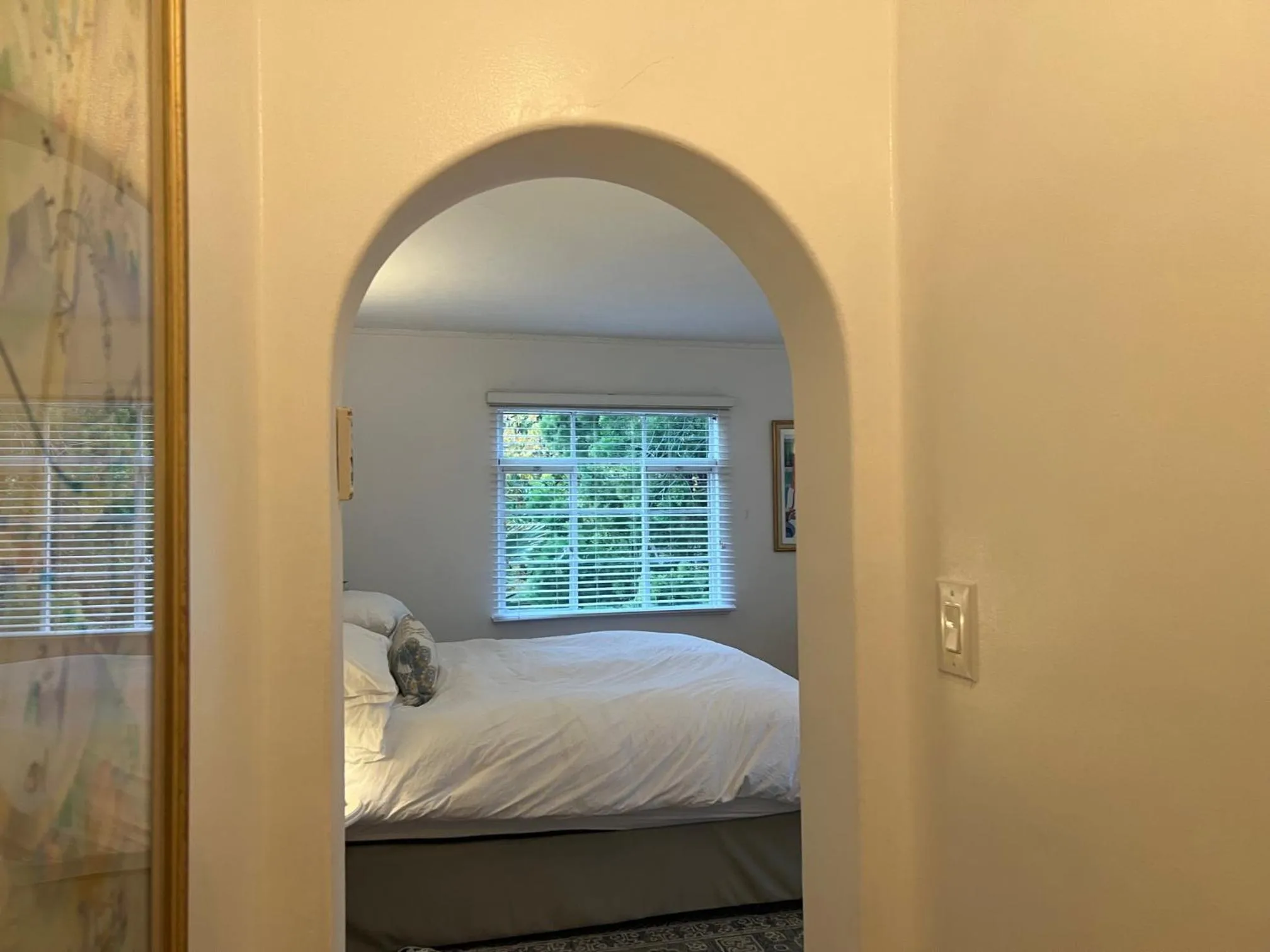 Bed in Beverly Hills Celebrity Home