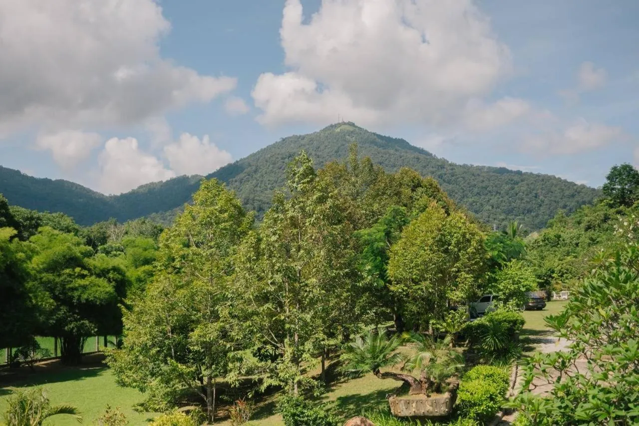 Mountain view in Singgahsana Villa Langkawi