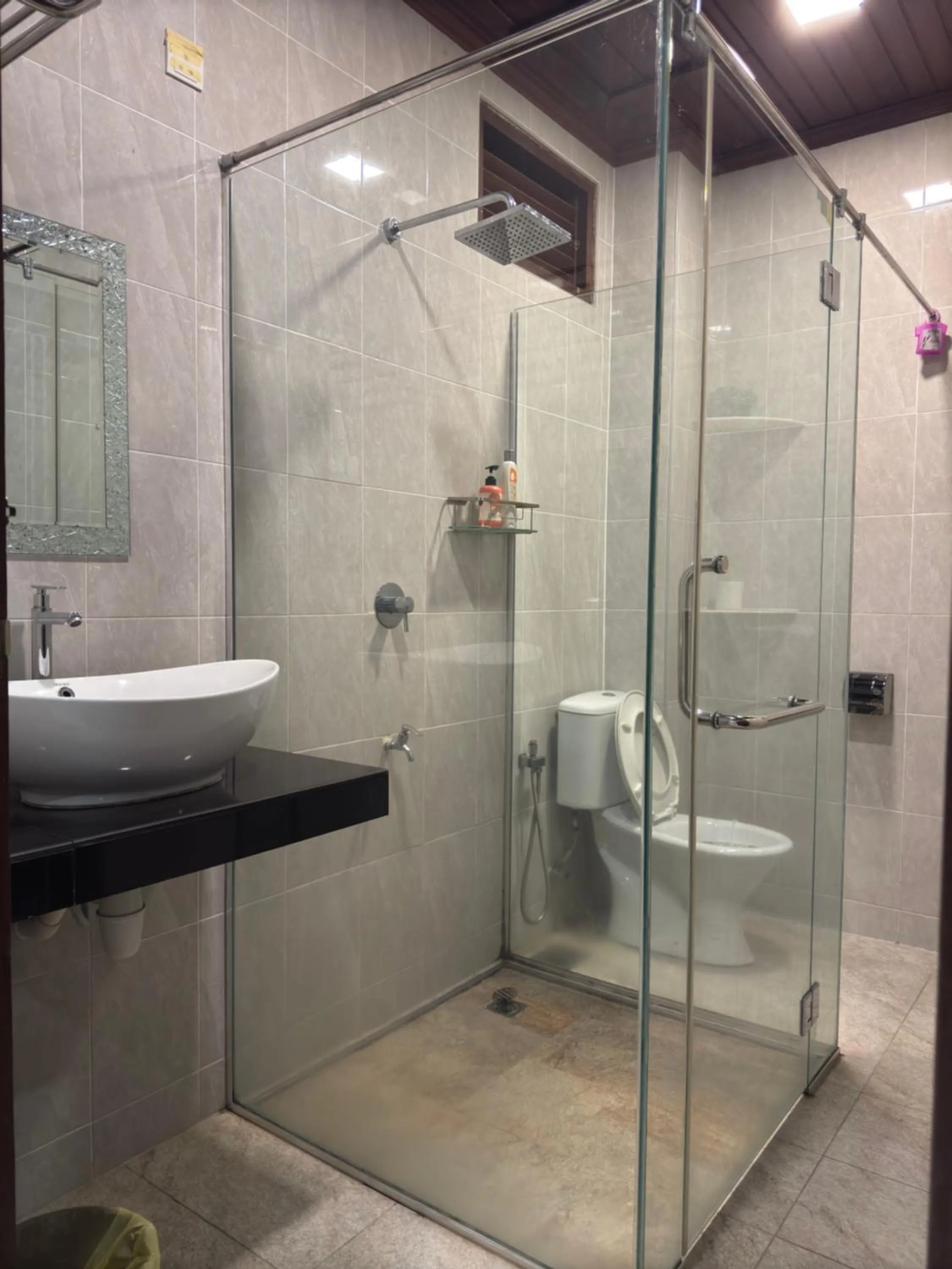 Shower in Singgahsana Villa Langkawi