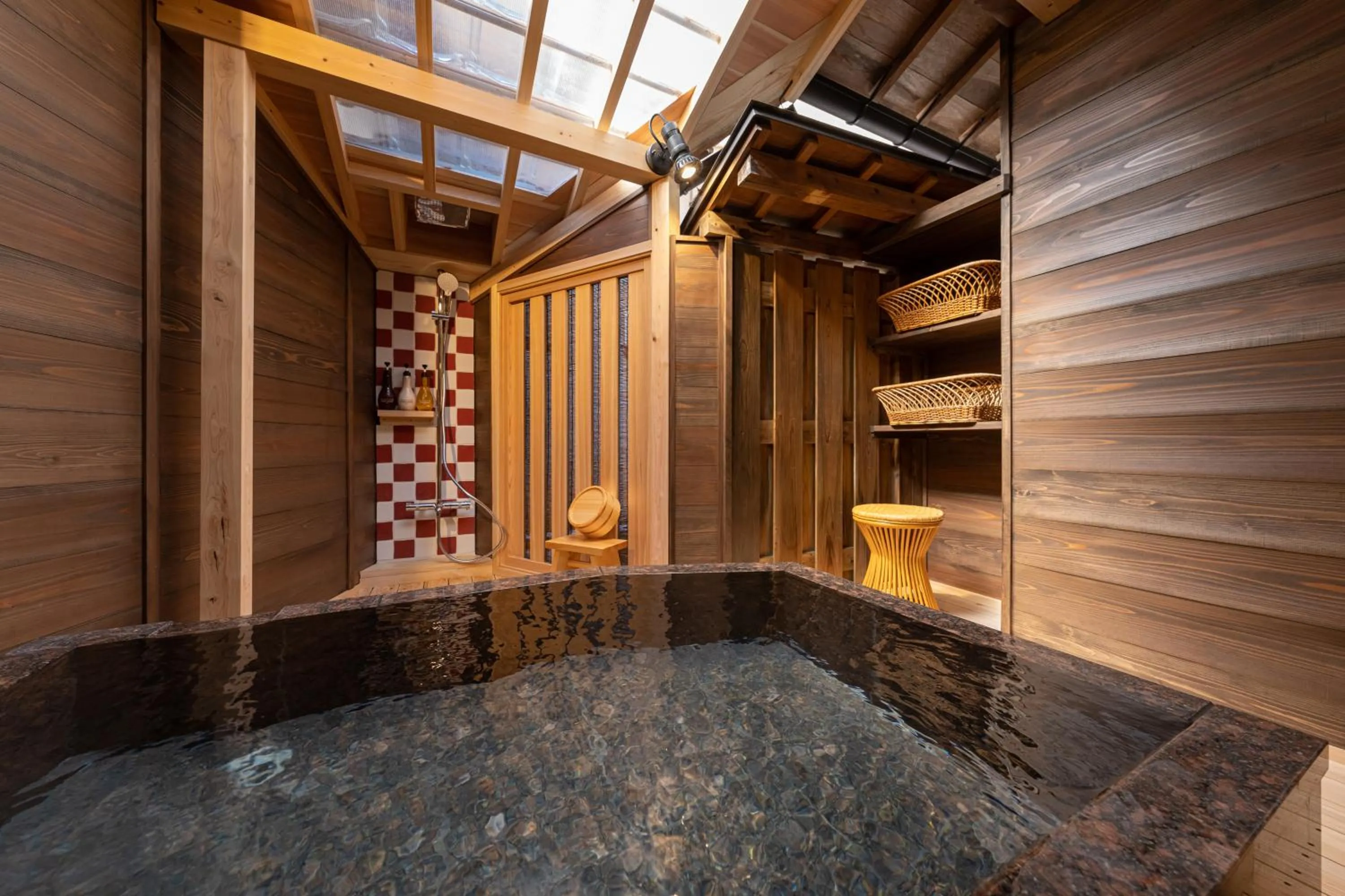 Hot Spring Bath in Okutsusou