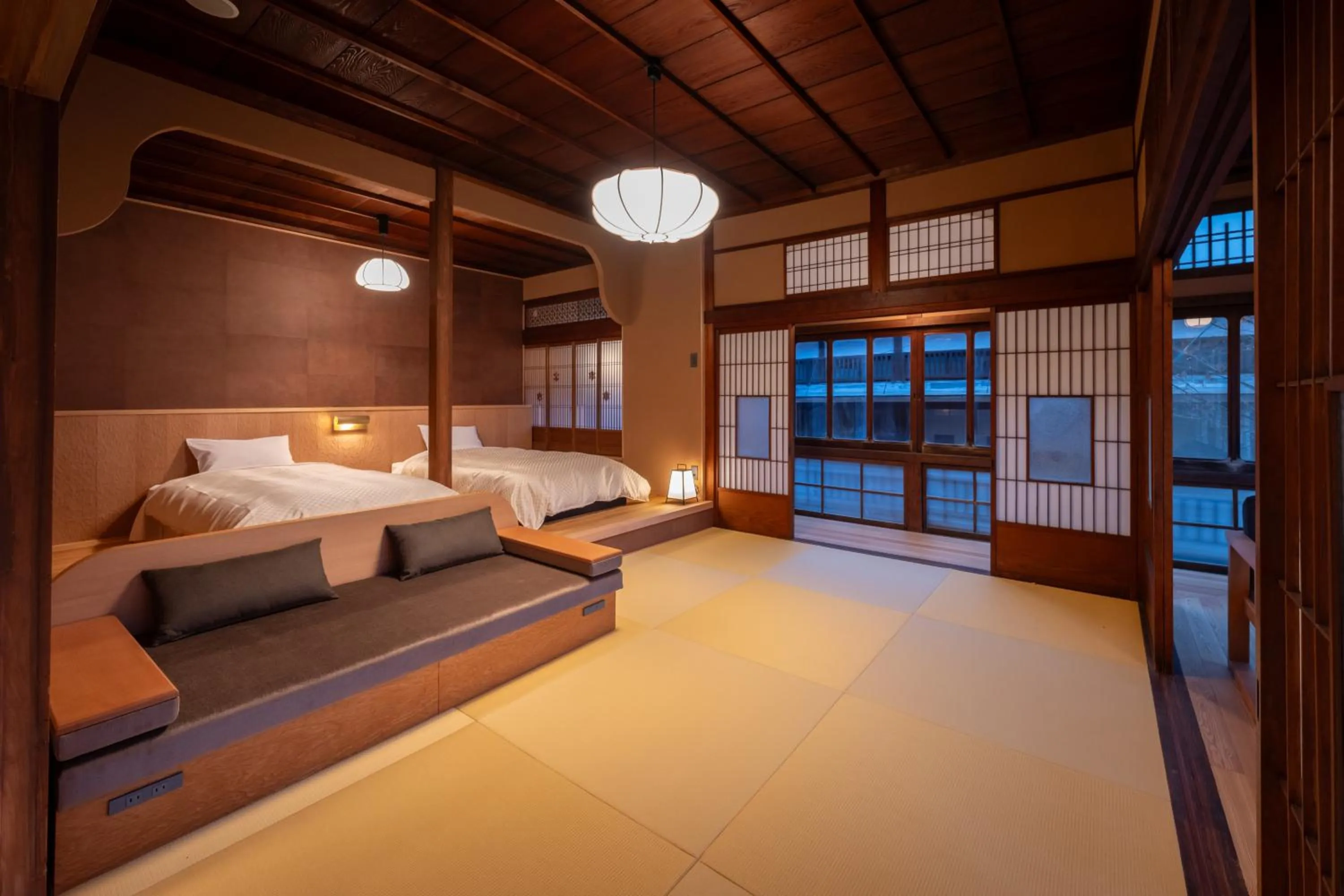 Bedroom, Bed in Okutsusou