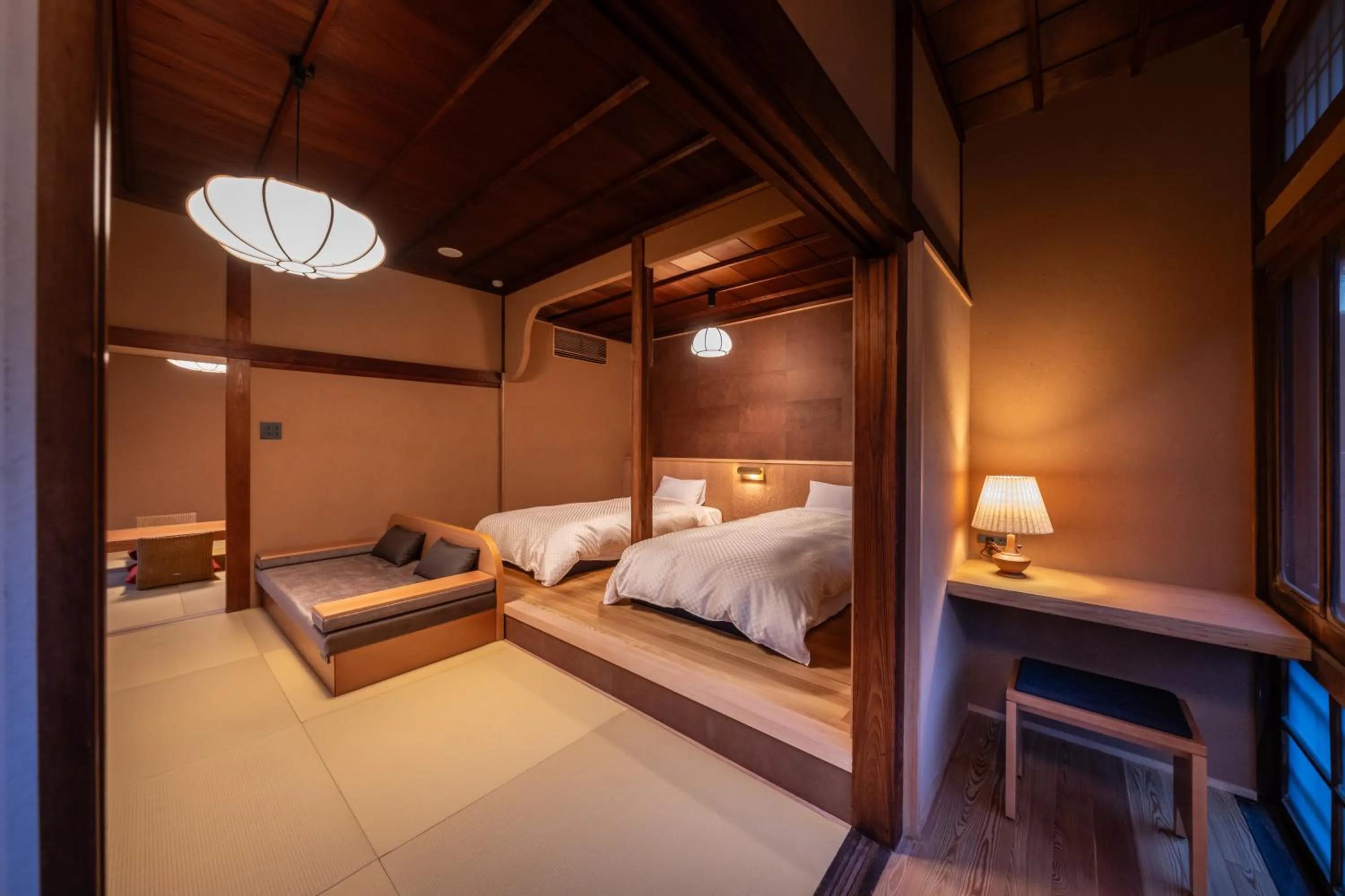 Bedroom, Bed in Okutsusou