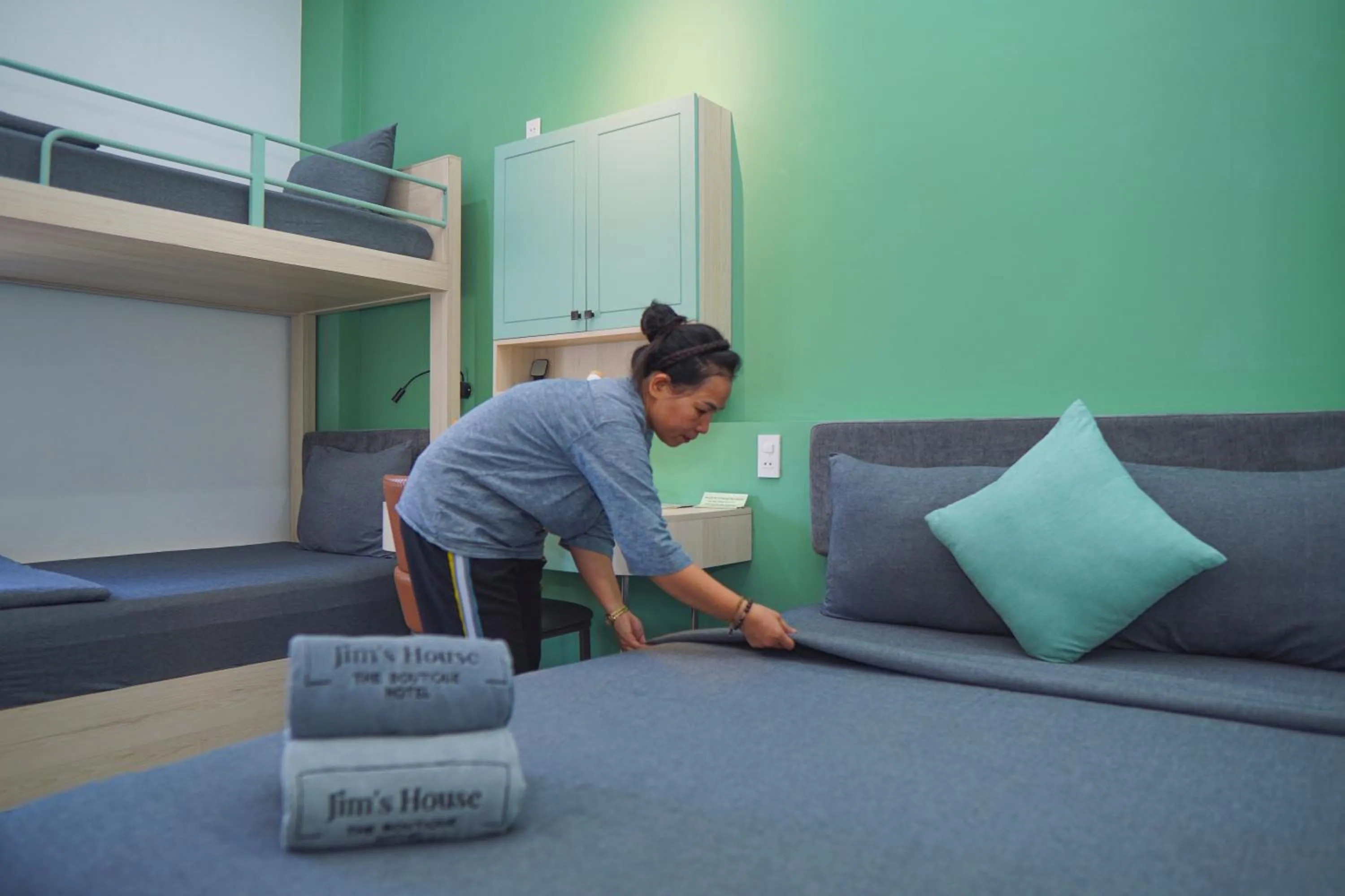 Bed in Jim’s House