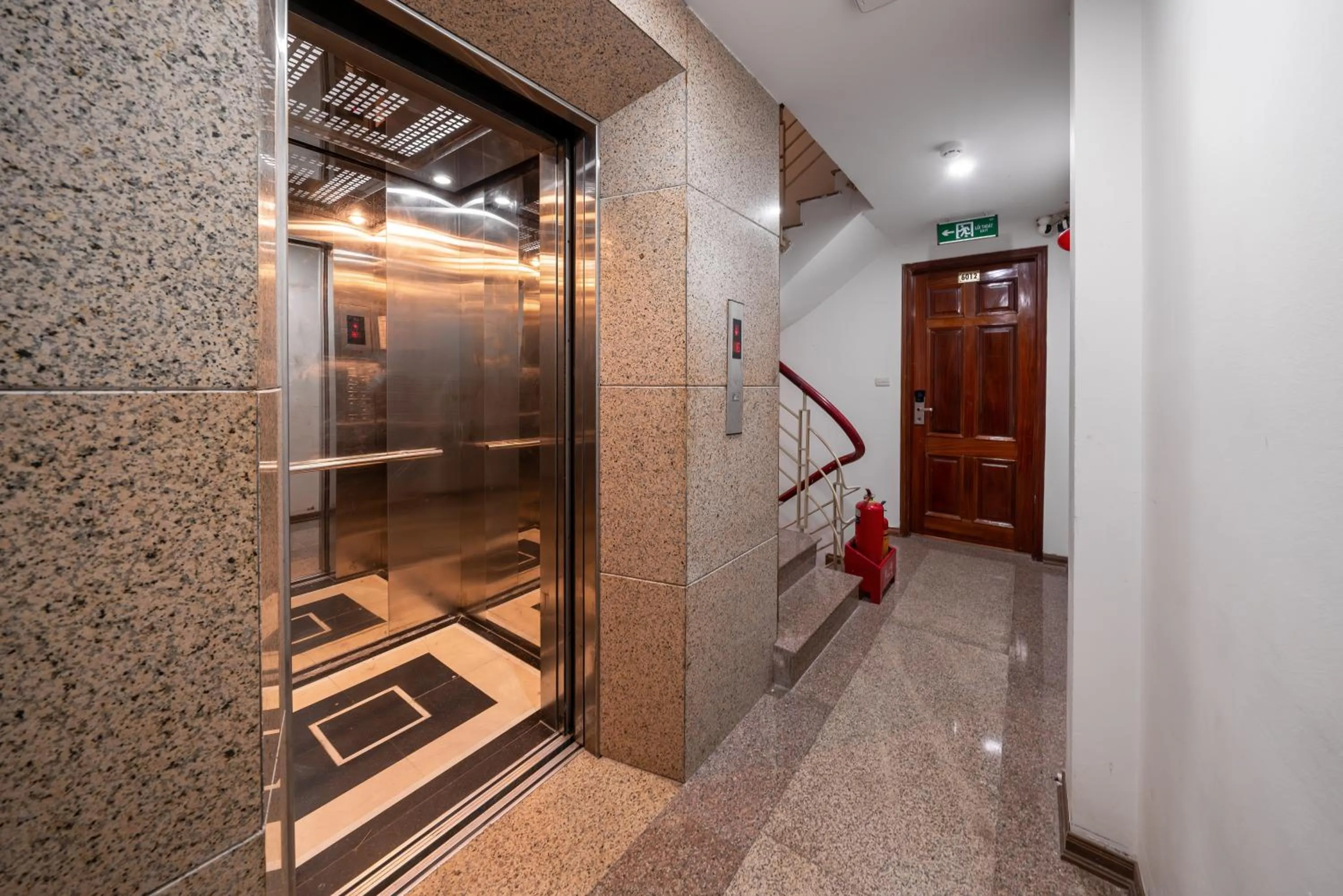 elevator in Astoria Hanoi Hotel & Travel