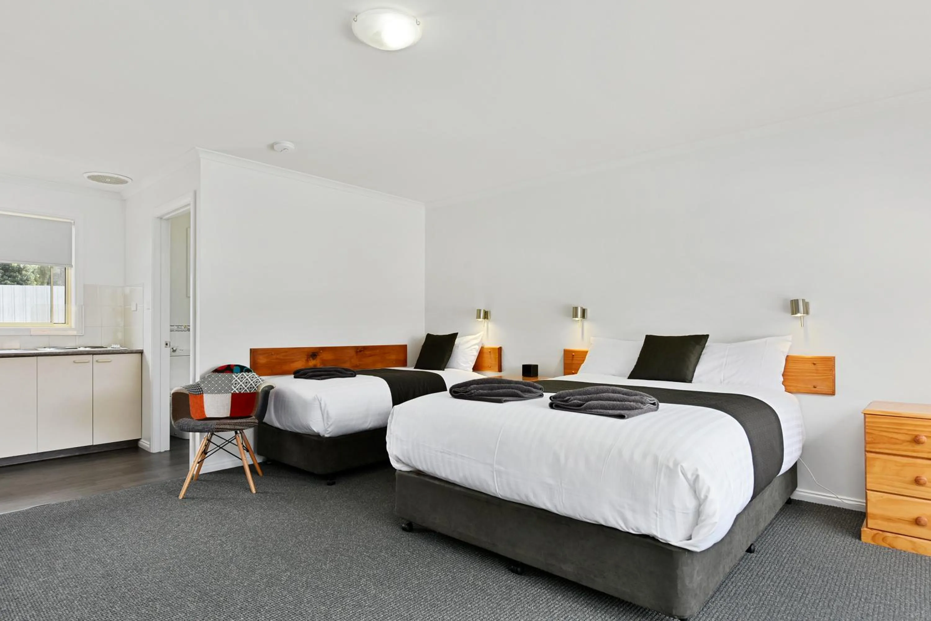 Bed in Masons Cottages