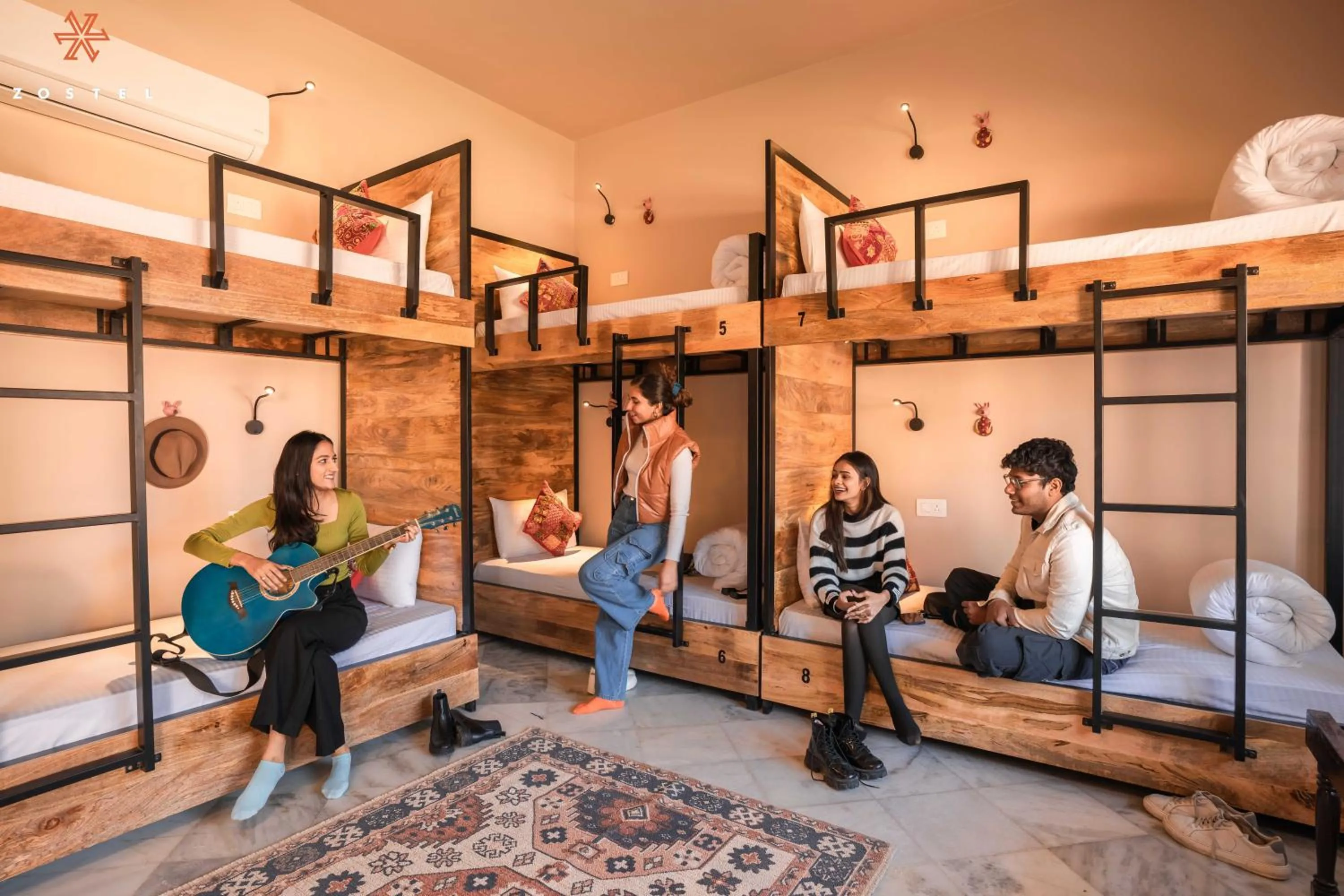 Bed in Zostel Jodhpur (Ratanada)