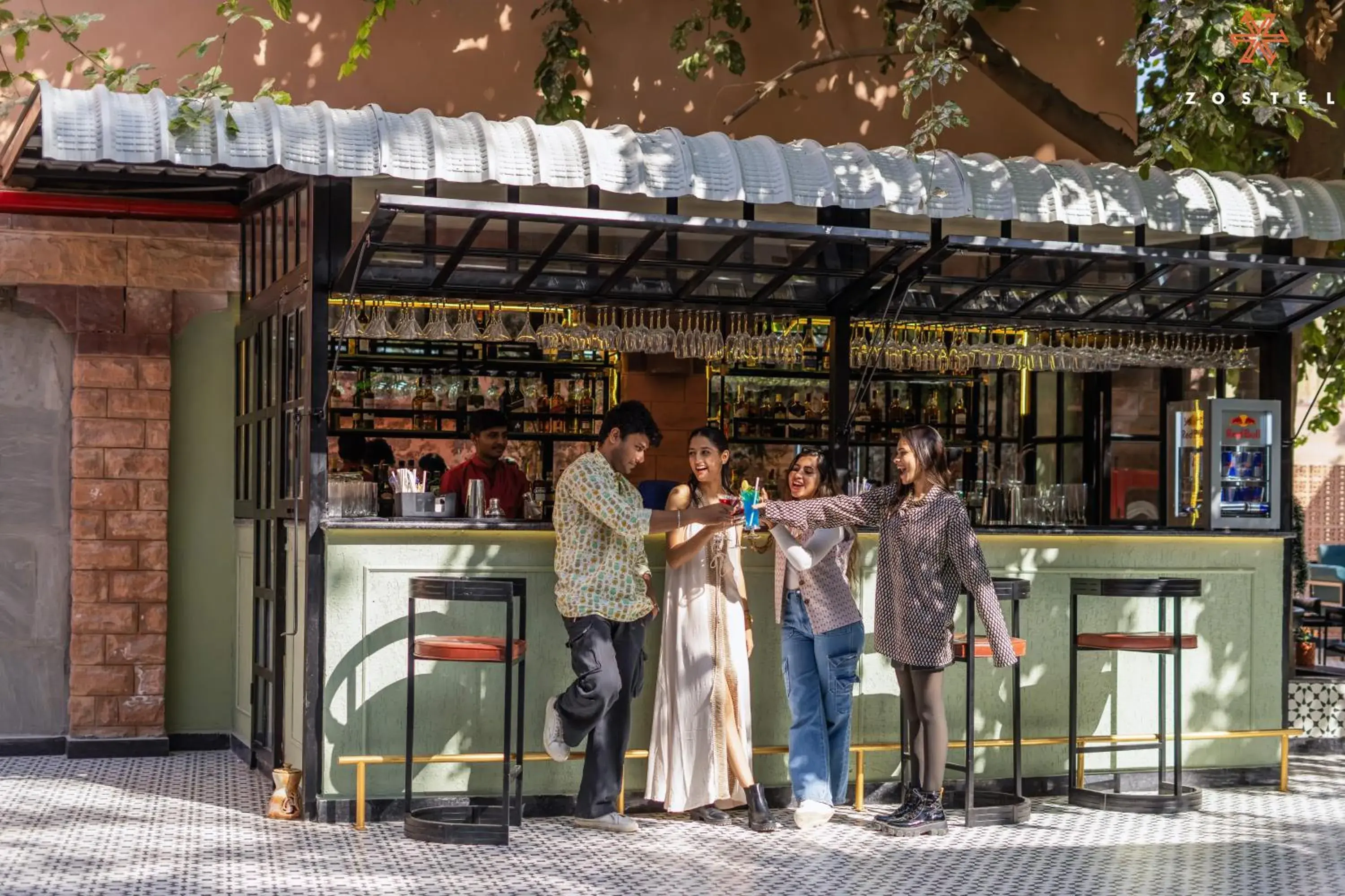 Lounge or bar in Zostel Jodhpur (Ratanada) Lounge or bar in Zostel Jodhpur (Ratanada)