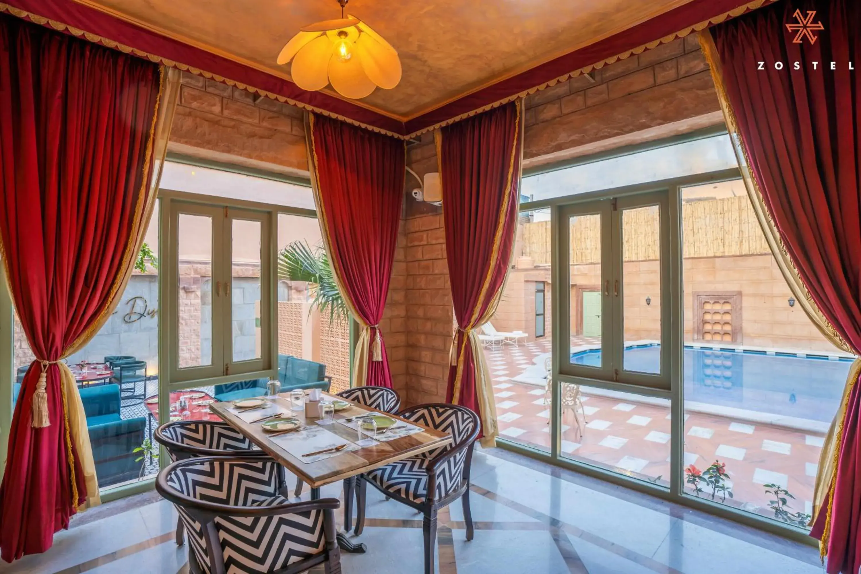 Restaurant/places to eat in Zostel Jodhpur (Ratanada) Restaurant/places to eat in Zostel Jodhpur (Ratanada)