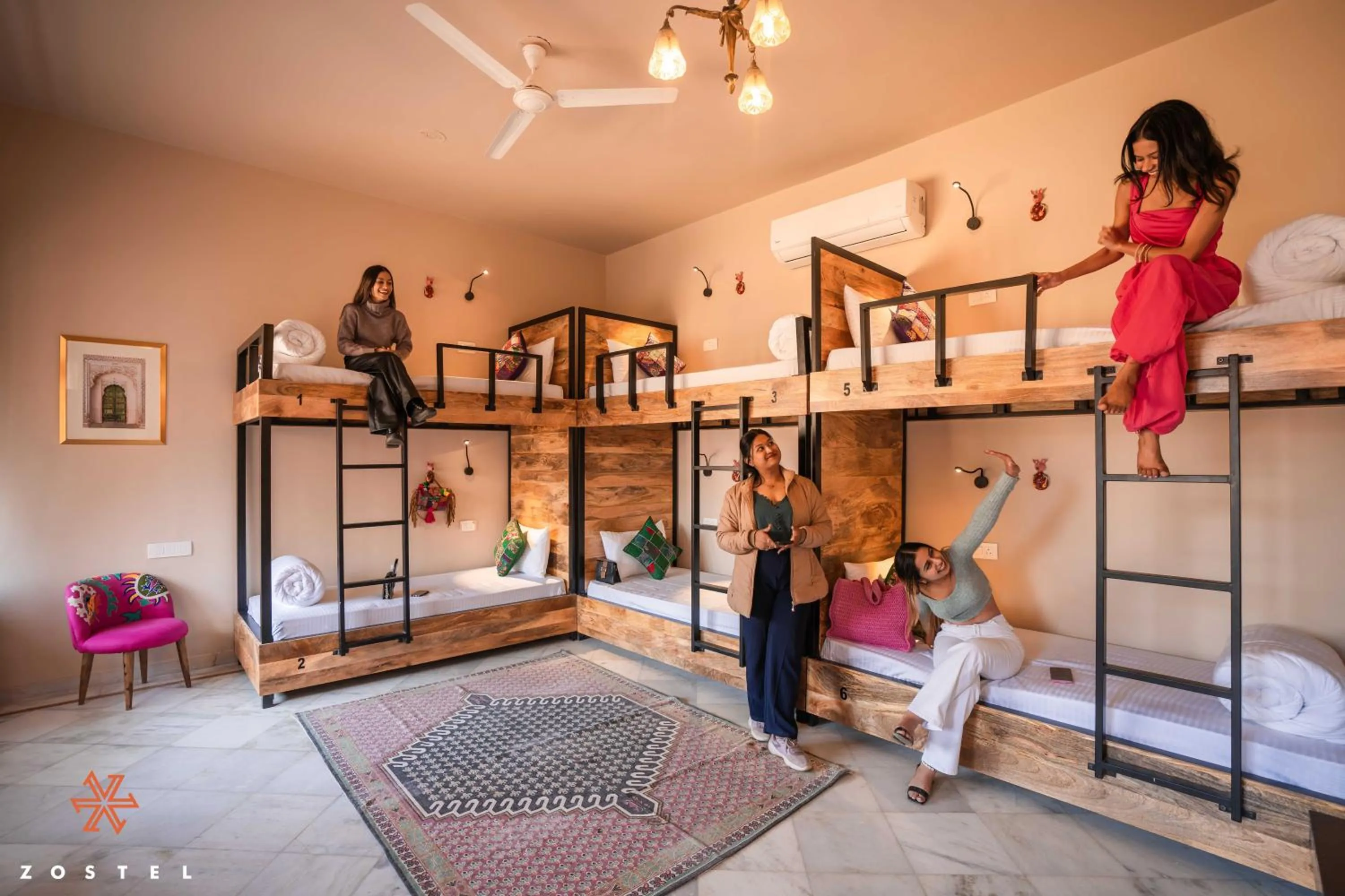 bunk bed, Bed in Zostel Jodhpur (Ratanada)
