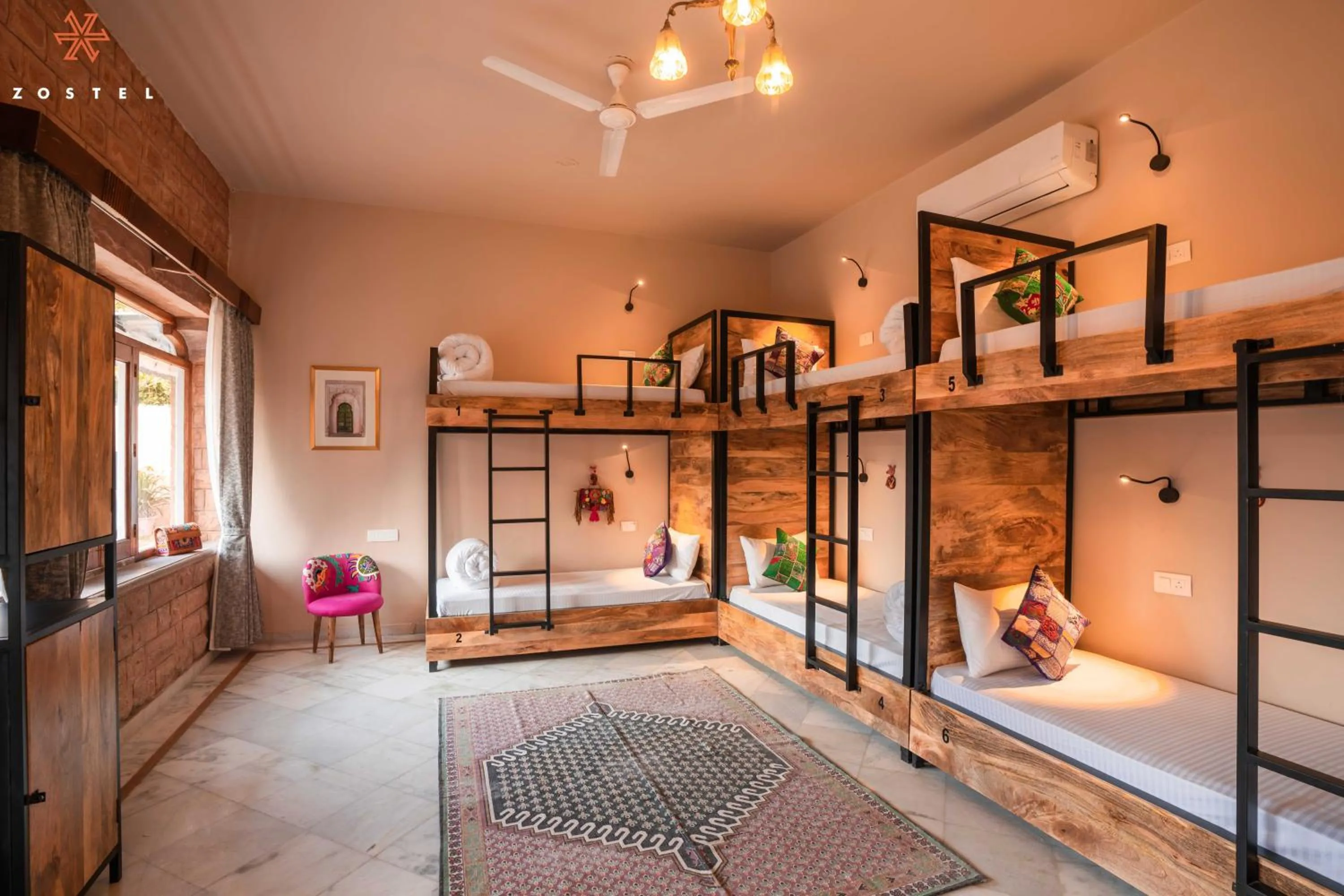 Photo of the whole room, Bed in Zostel Jodhpur (Ratanada)