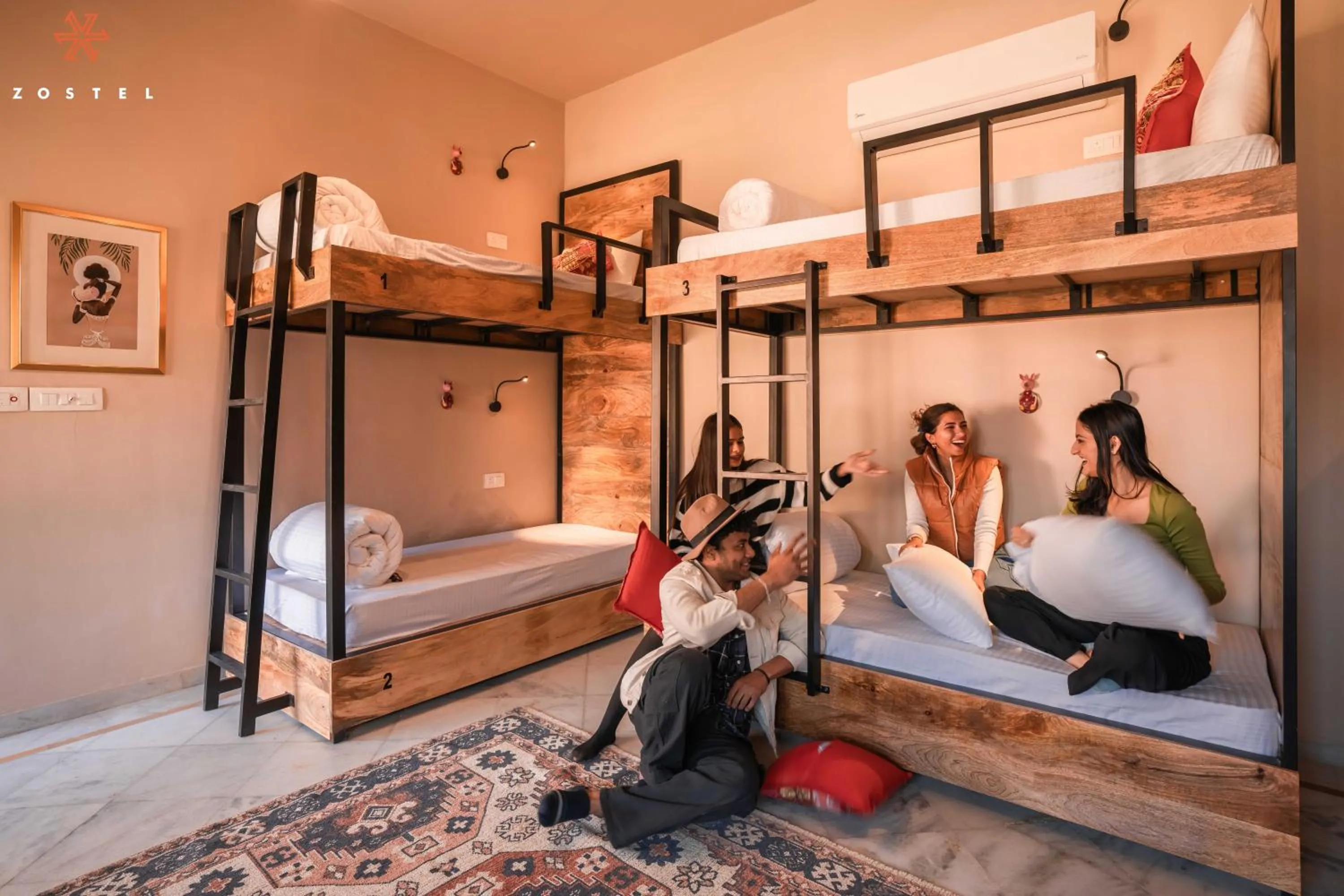 Bed in Zostel Jodhpur (Ratanada)