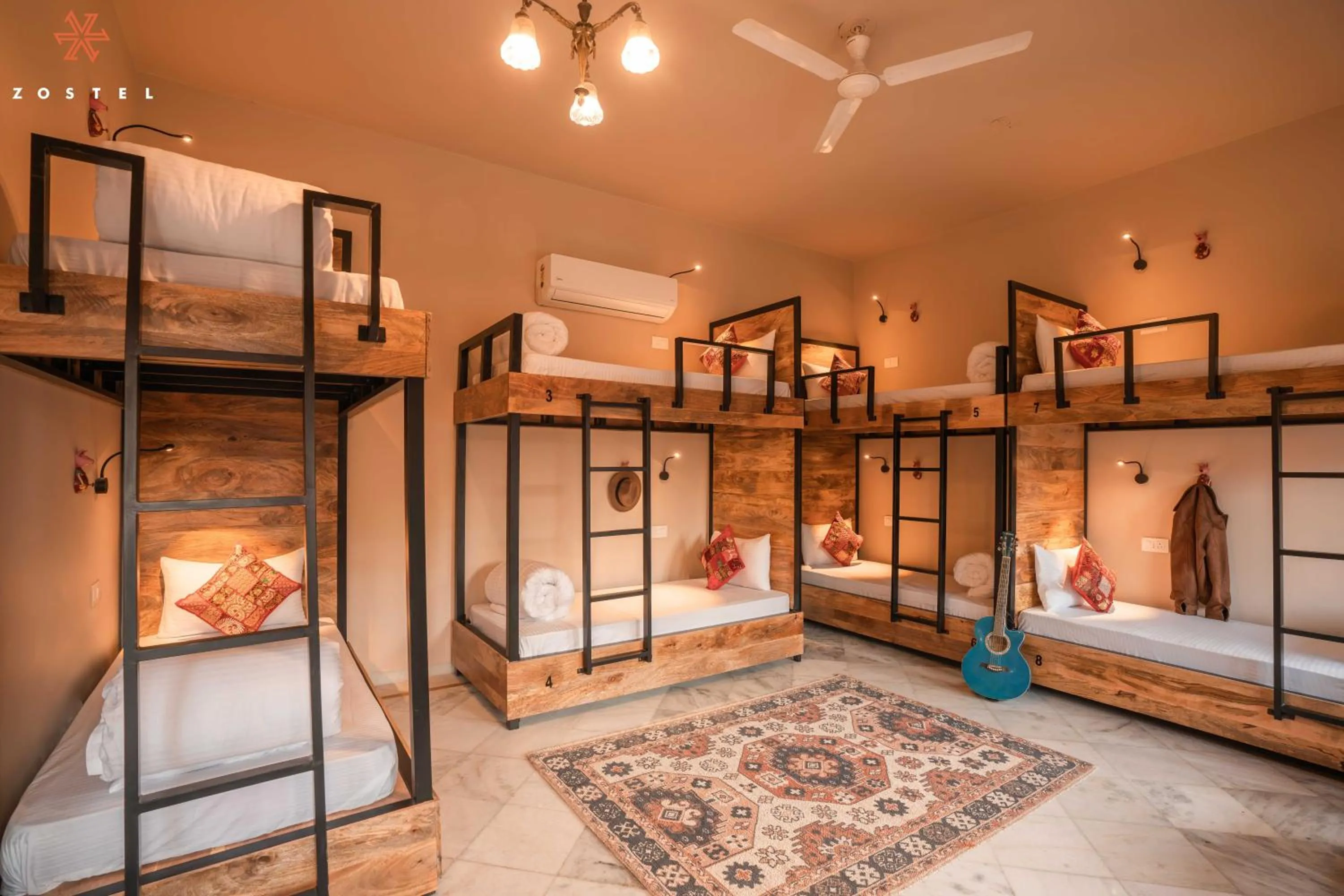 Bed in Zostel Jodhpur (Ratanada)