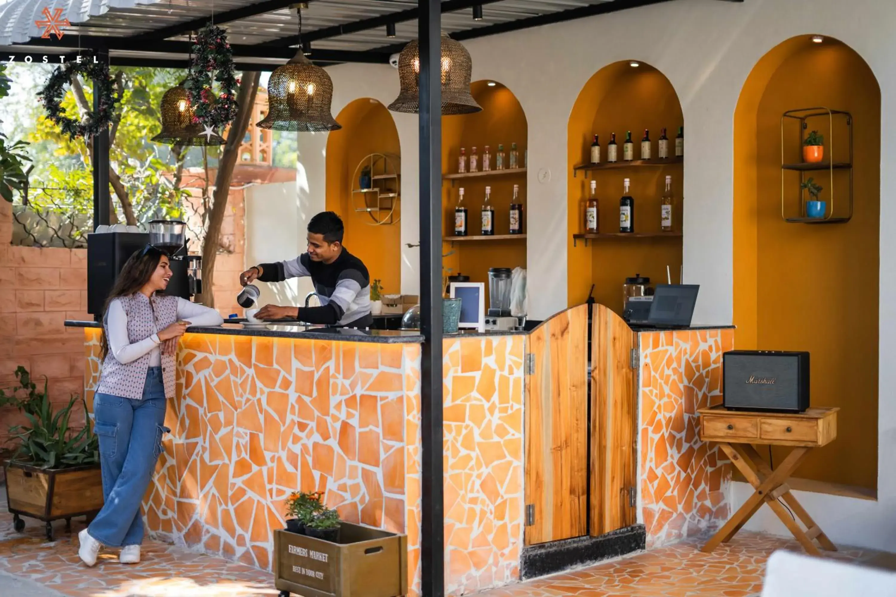 Restaurant/places to eat in Zostel Jodhpur (Ratanada) Restaurant/places to eat in Zostel Jodhpur (Ratanada)