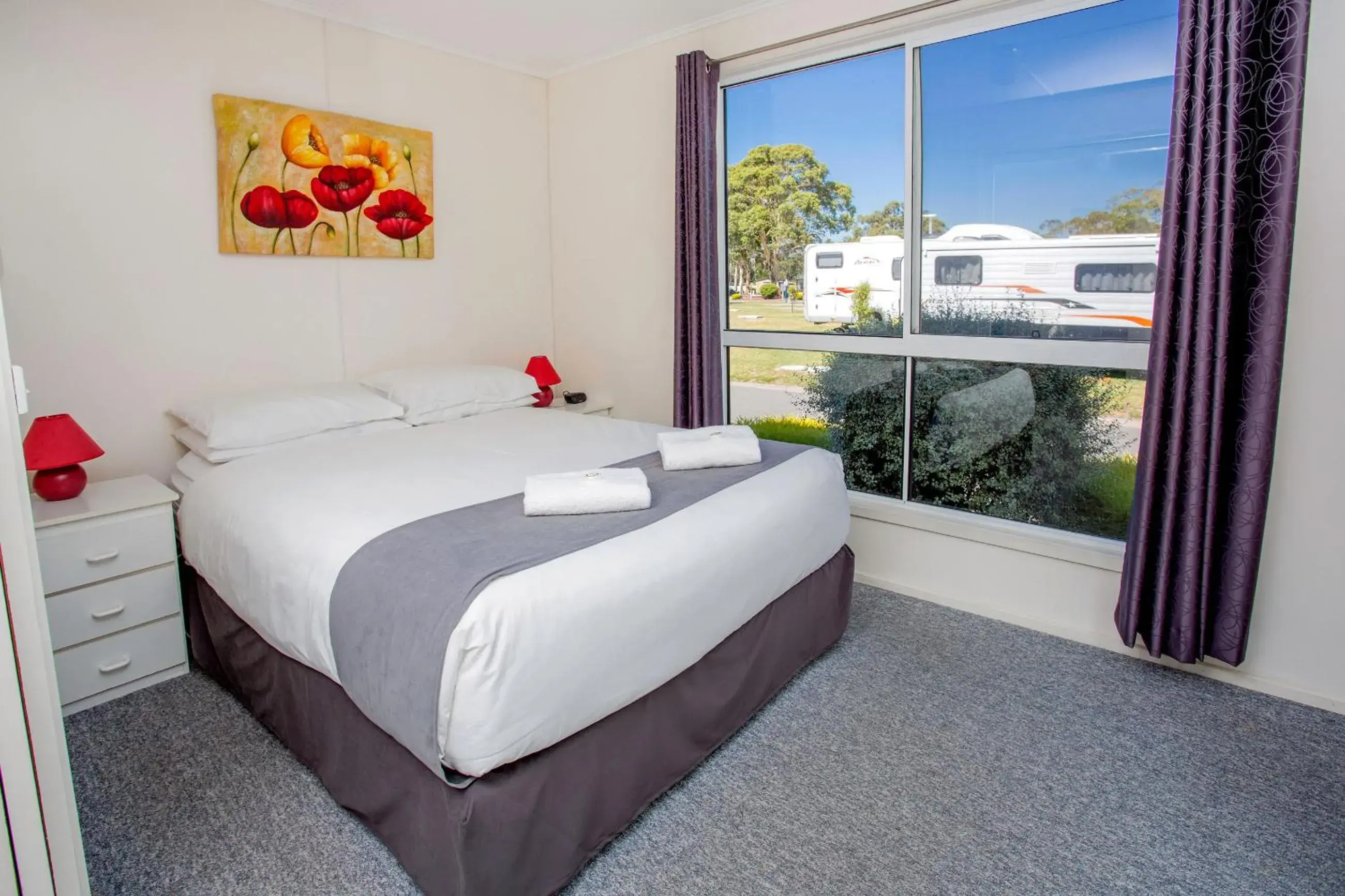 Bed in BIG4 Traralgon Park Lane Holiday Park Bed in BIG4 Traralgon Park Lane Holiday Park