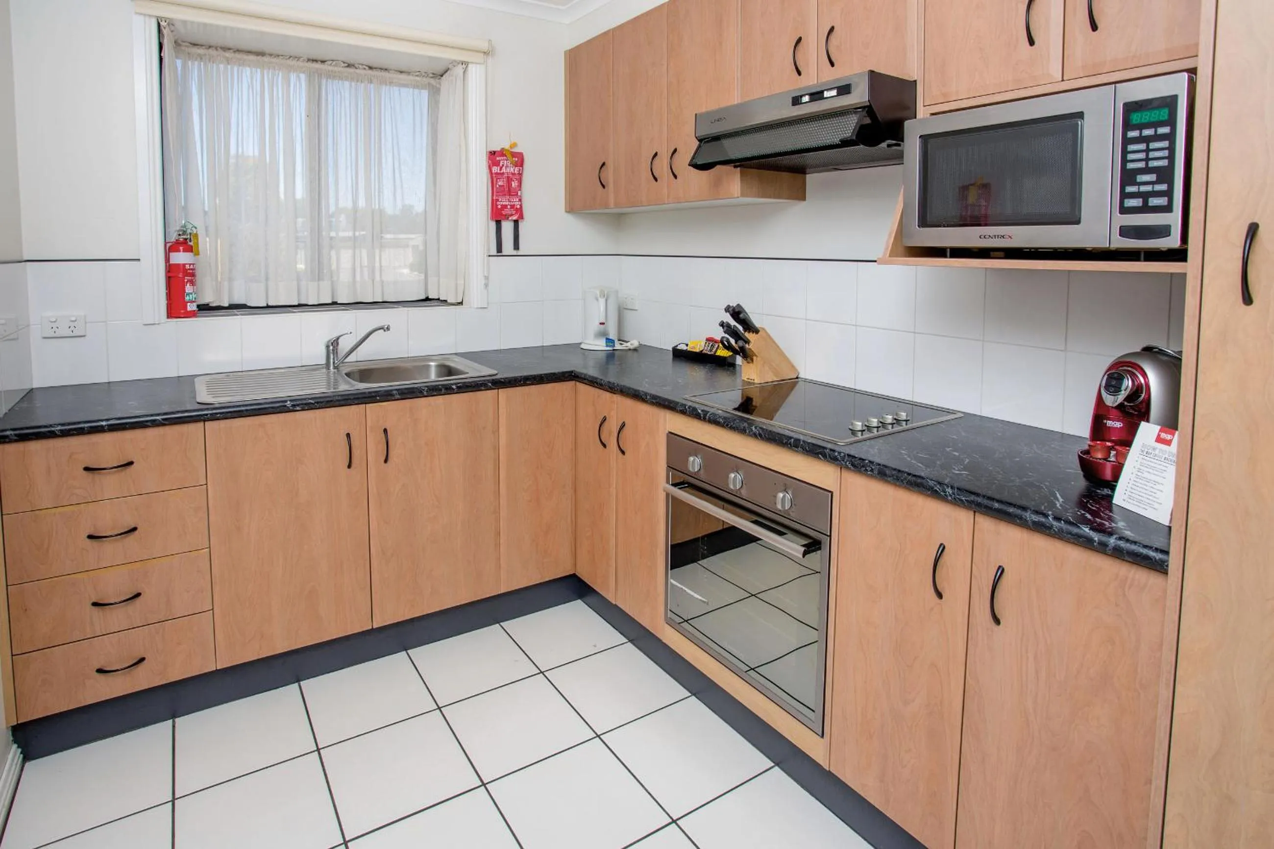 kitchen in BIG4 Traralgon Park Lane Holiday Park