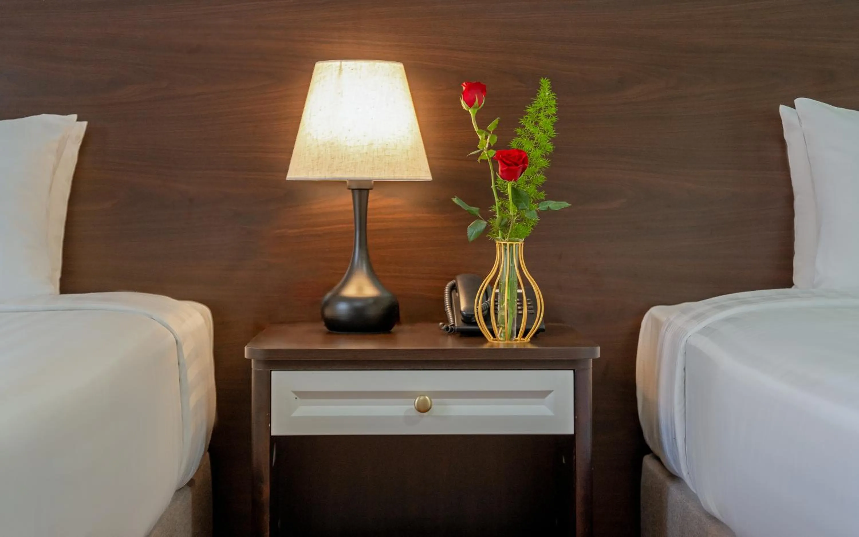 Decorative detail, Bed in BIDV Central Da Lat Hotel