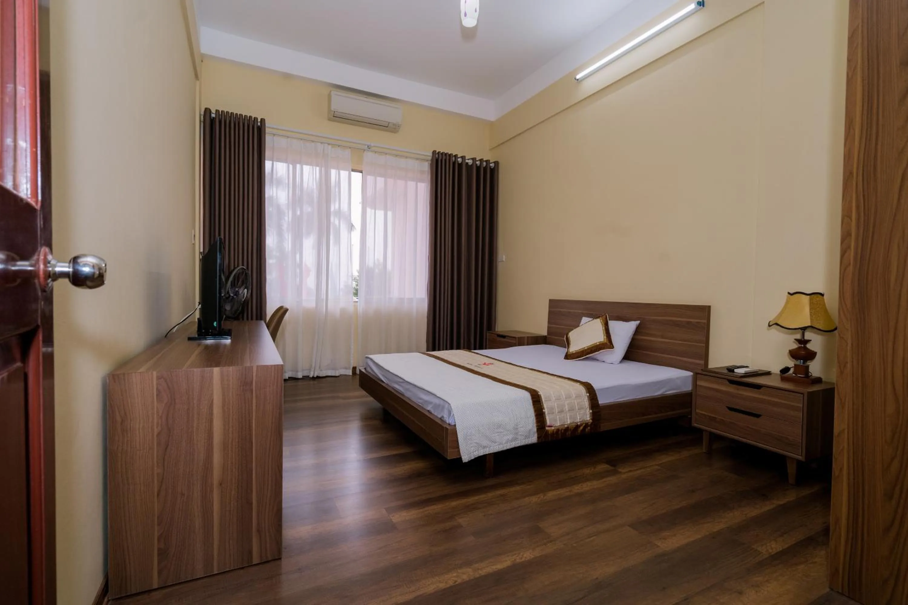 Bed in BIDV Central Da Lat Hotel