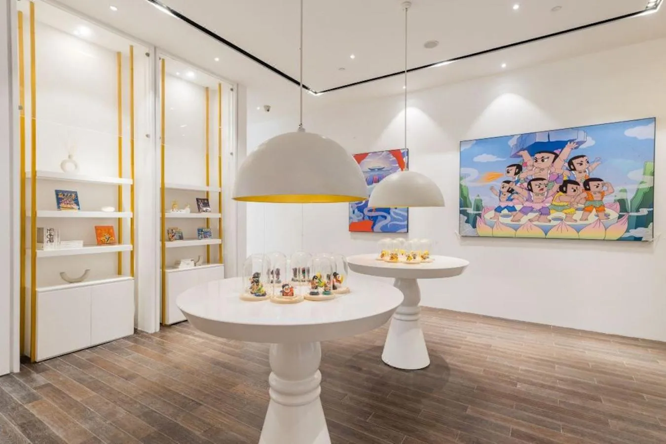 Communal lounge/ TV room in Atour Hotel Xujiahui Meiying