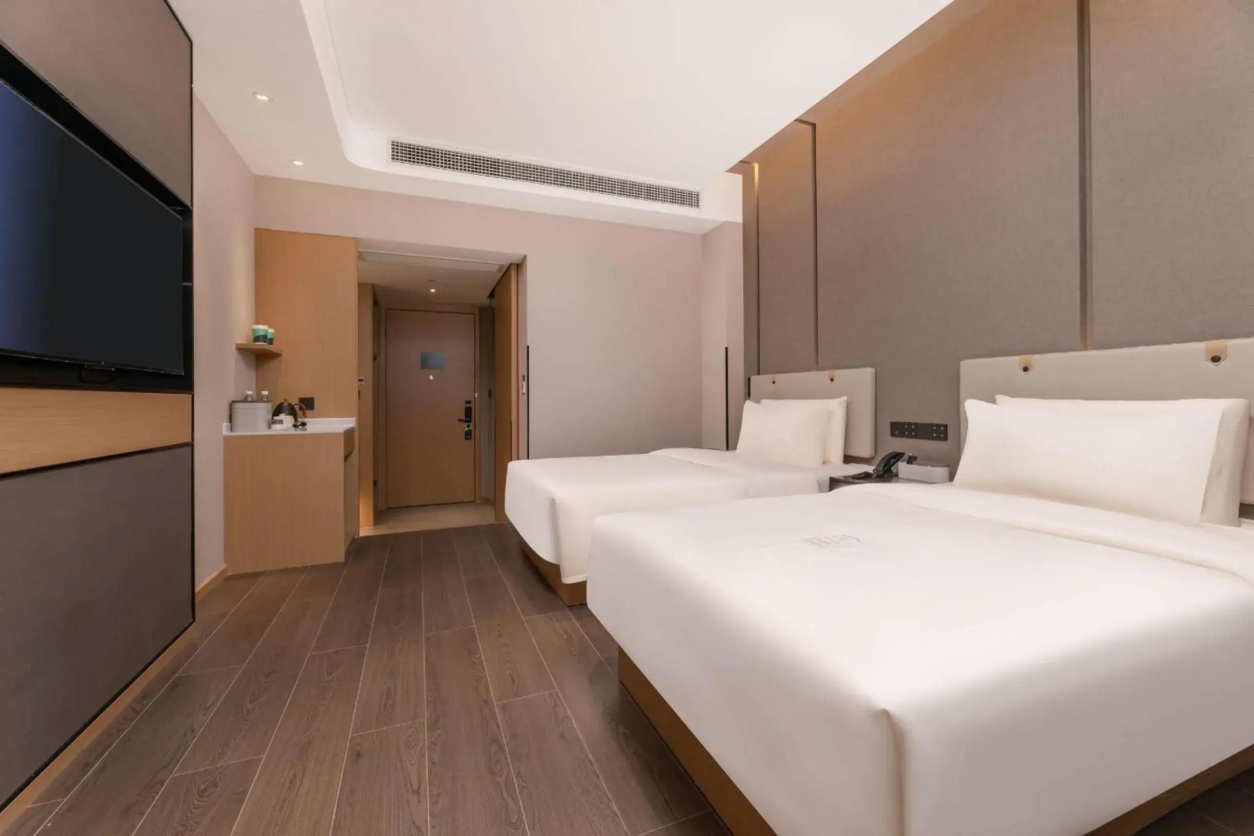 Bed in Atour Hotel Zhijiang Bridge Bed in Atour Hotel Zhijiang Bridge