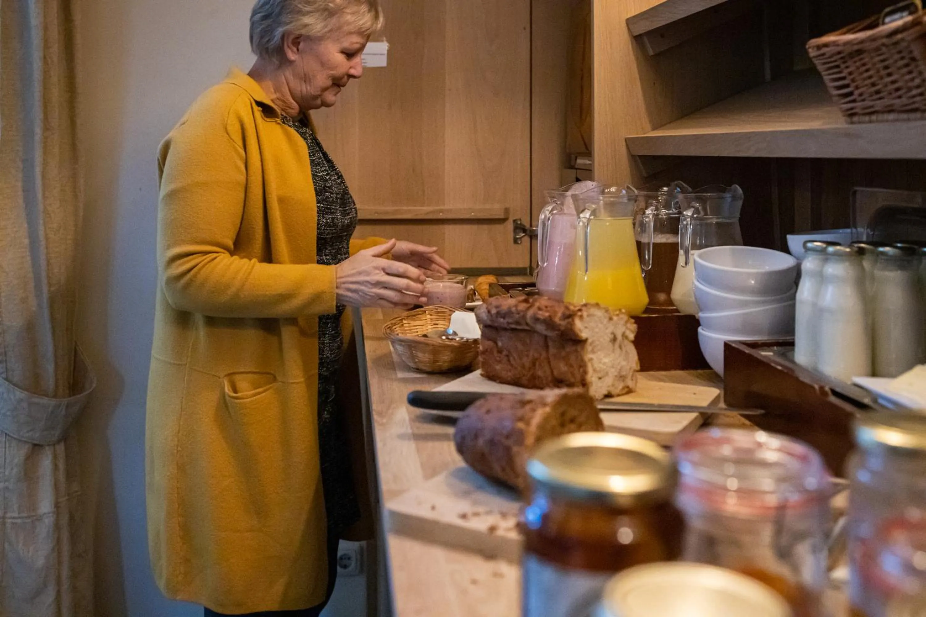 Food in Hotel Restaurant Lunia