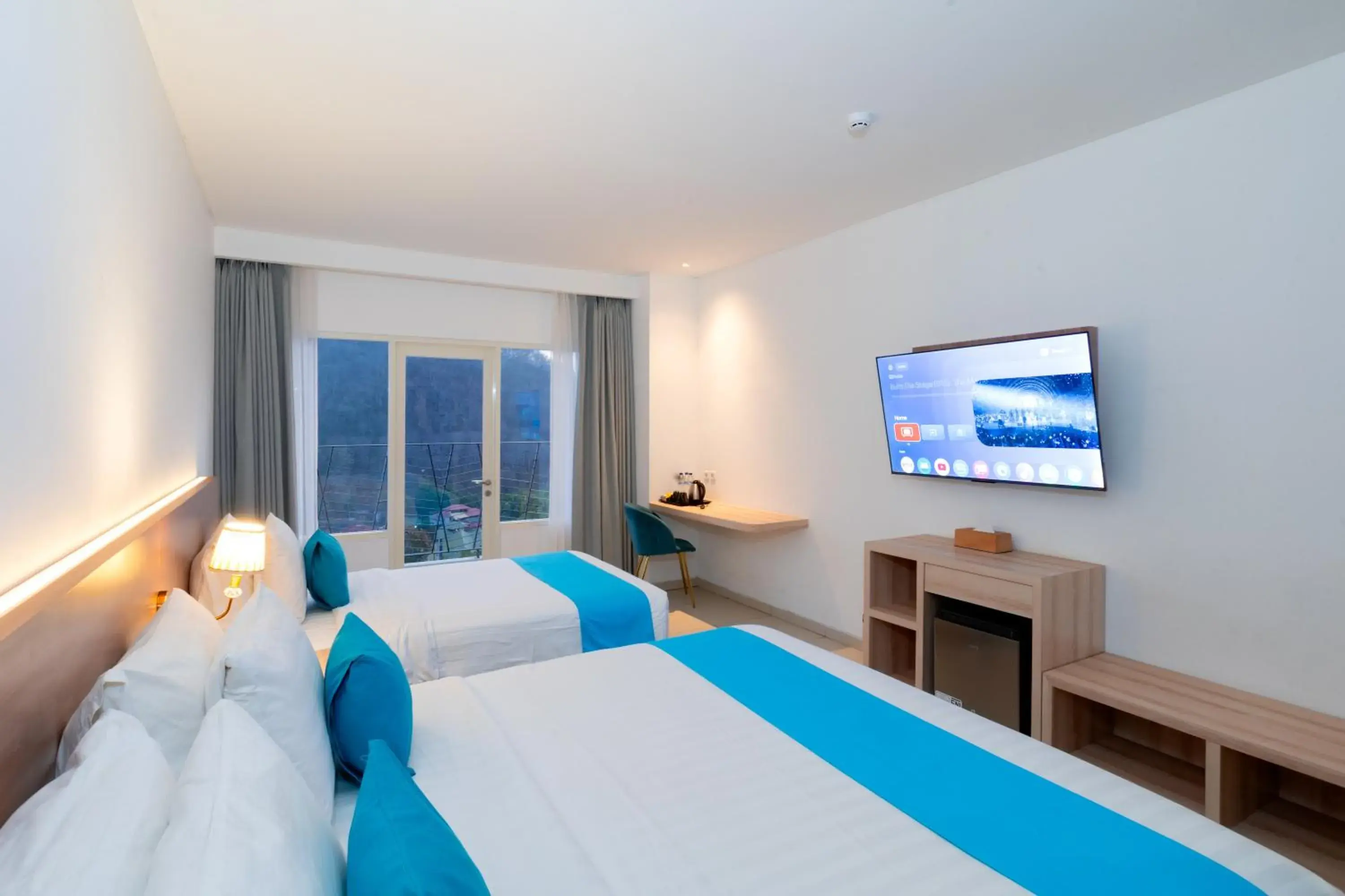 Family Room Seaview with Balcony in Zasgo Hotel Family Room Seaview with Balcony in Zasgo Hotel