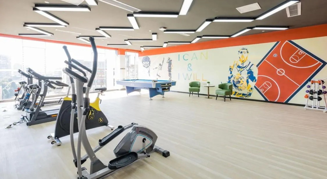 Fitness centre/facilities in Atour Hotel Kunming Dashanghui