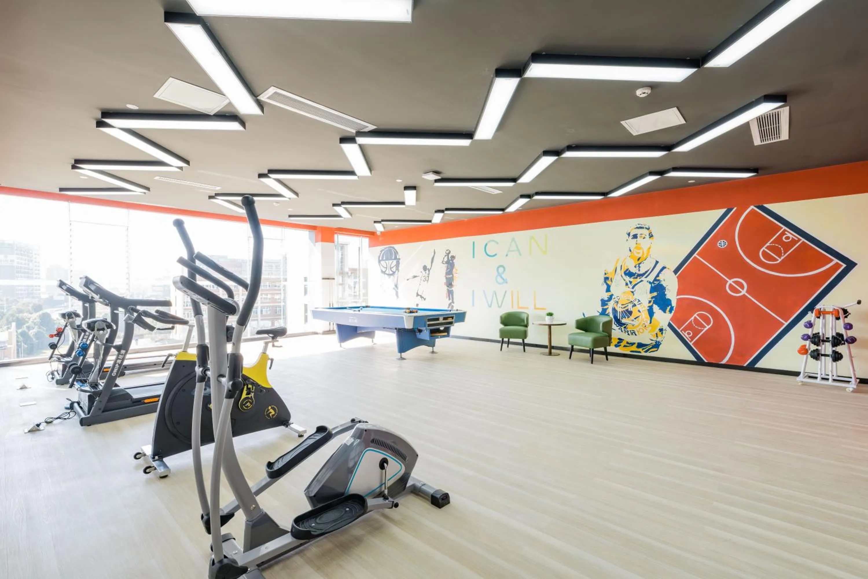 Fitness centre/facilities in Atour Hotel Kunming Dashanghui