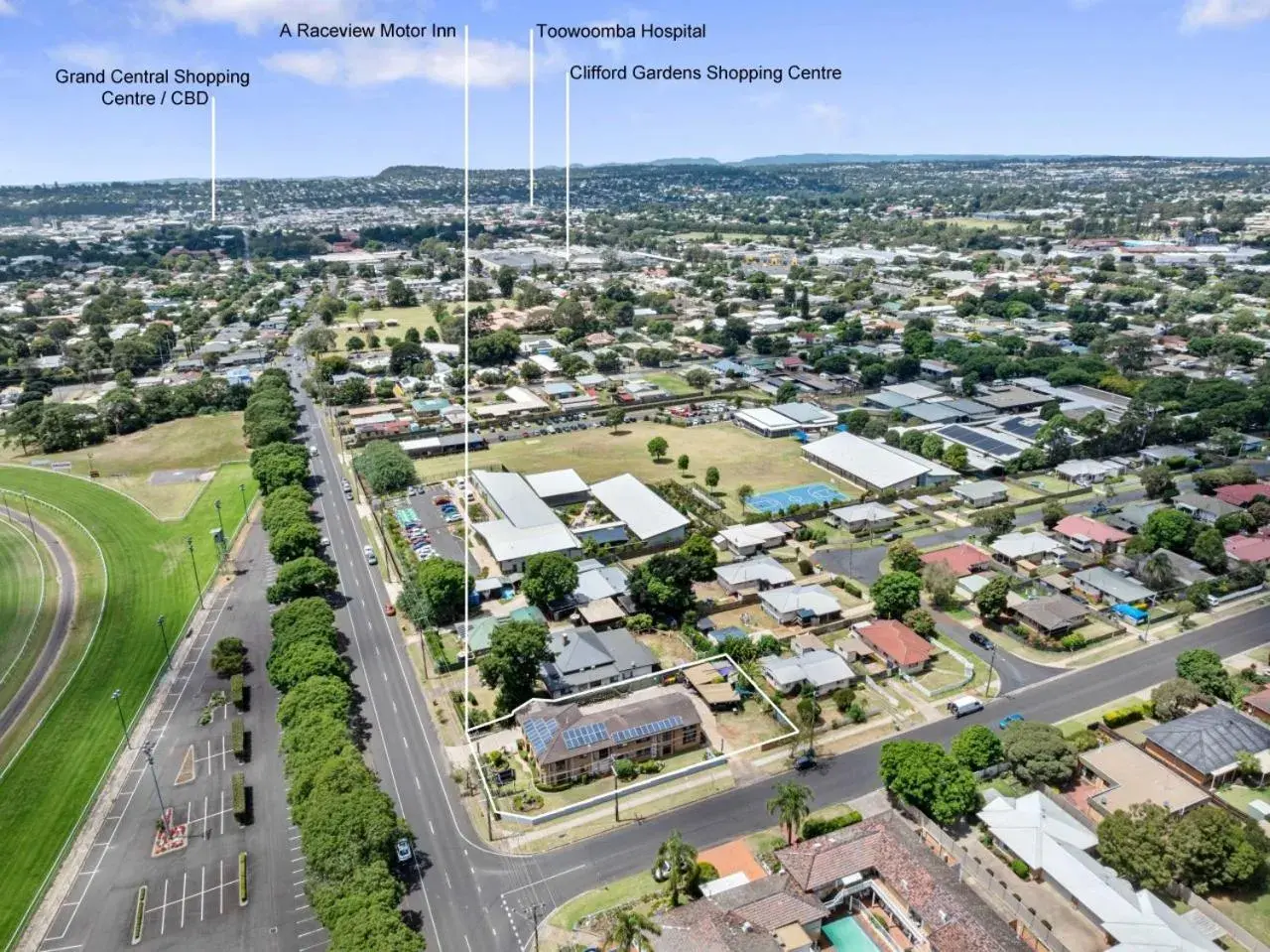 Location in Raceview Motor Inn Location in Raceview Motor Inn