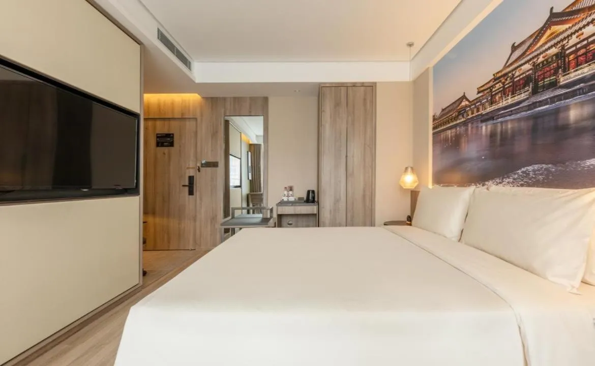 Bed in Atour Hotel Xi'an West Erhuan Road Tai'ao