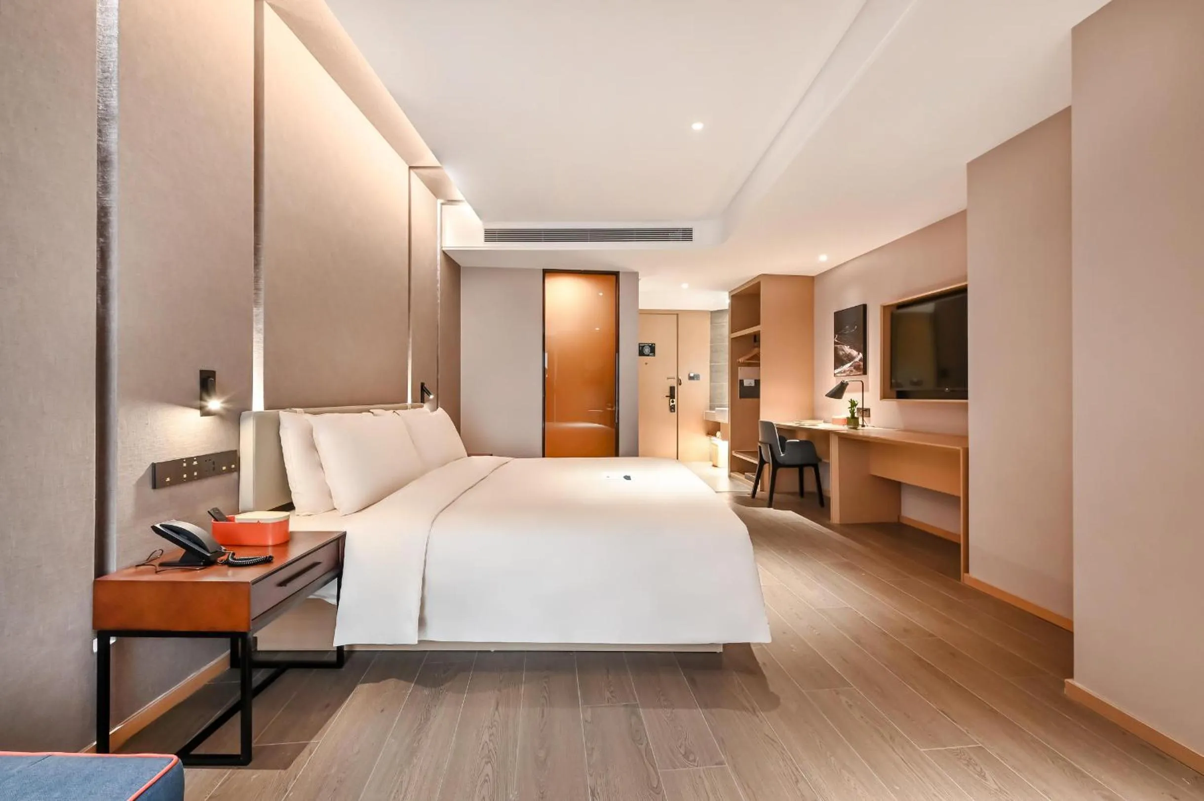 Bed in Atour Hotel Beijing Lishuiqiao