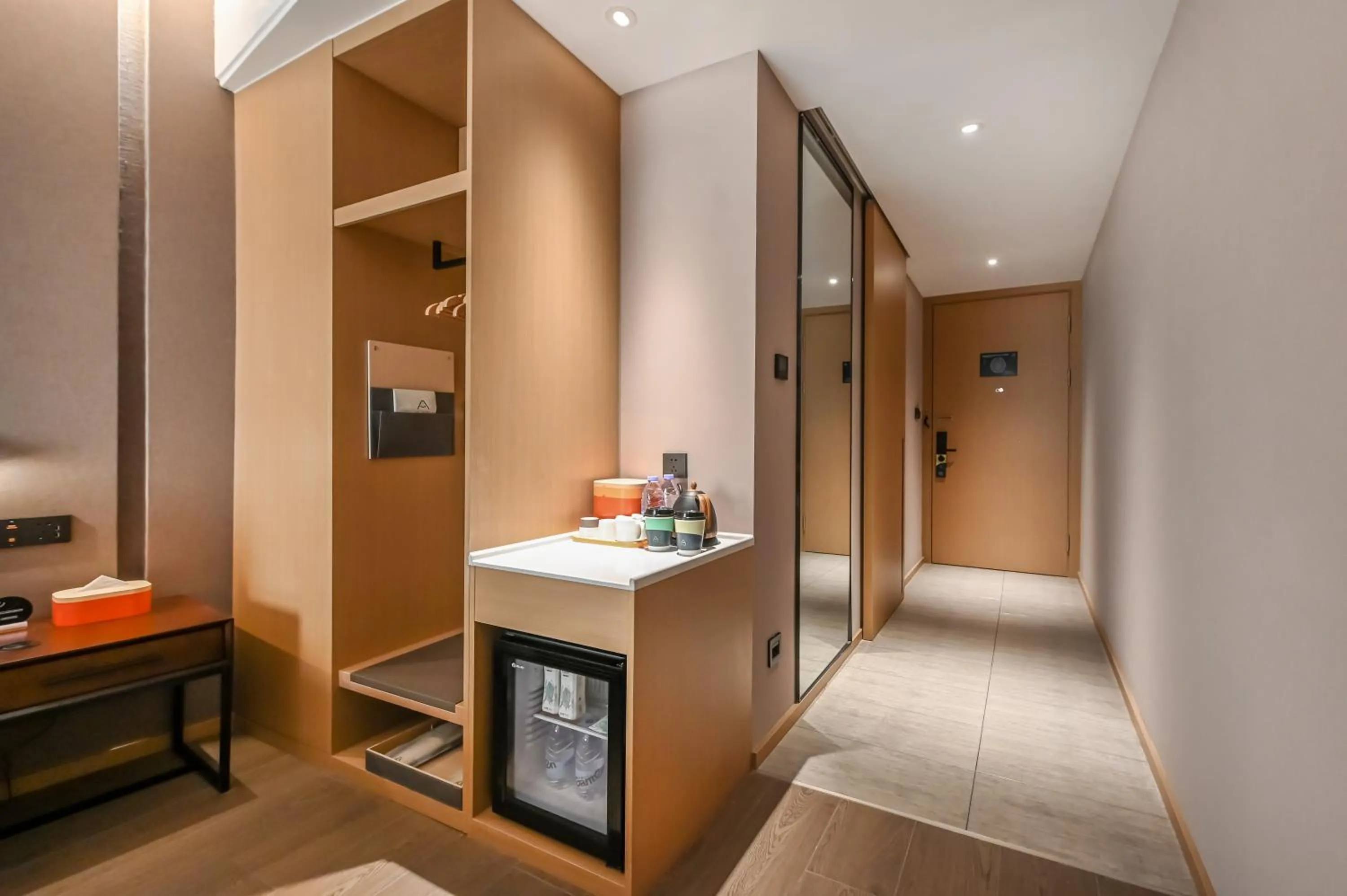 minibar in Atour Hotel Beijing Lishuiqiao