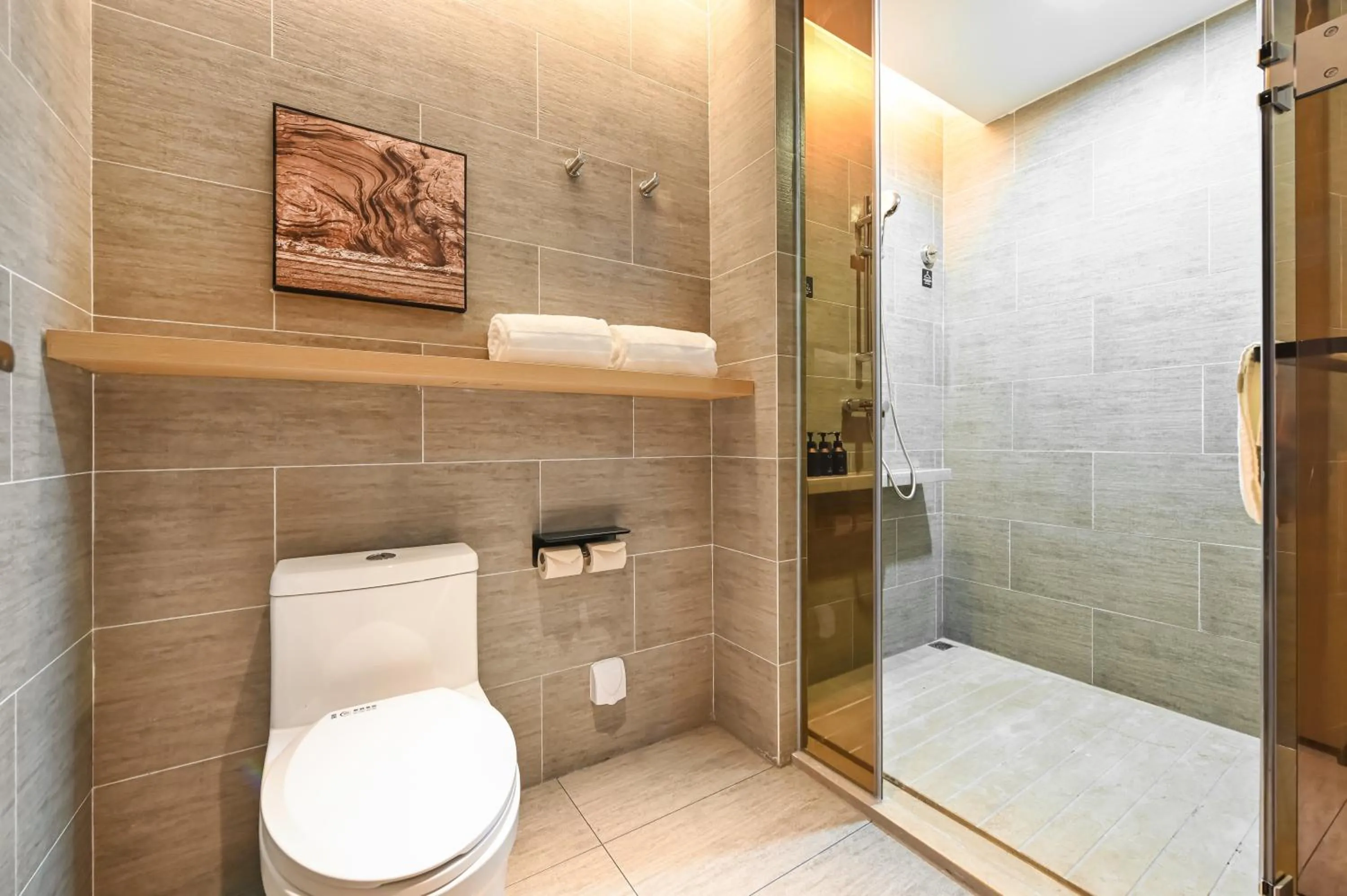 Shower in Atour Hotel Beijing Lishuiqiao