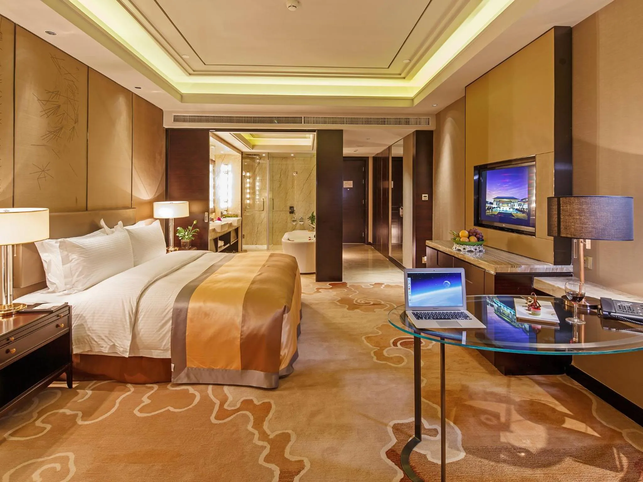 Photo of the whole room, Bed in Primus Hotel Yinchuan
