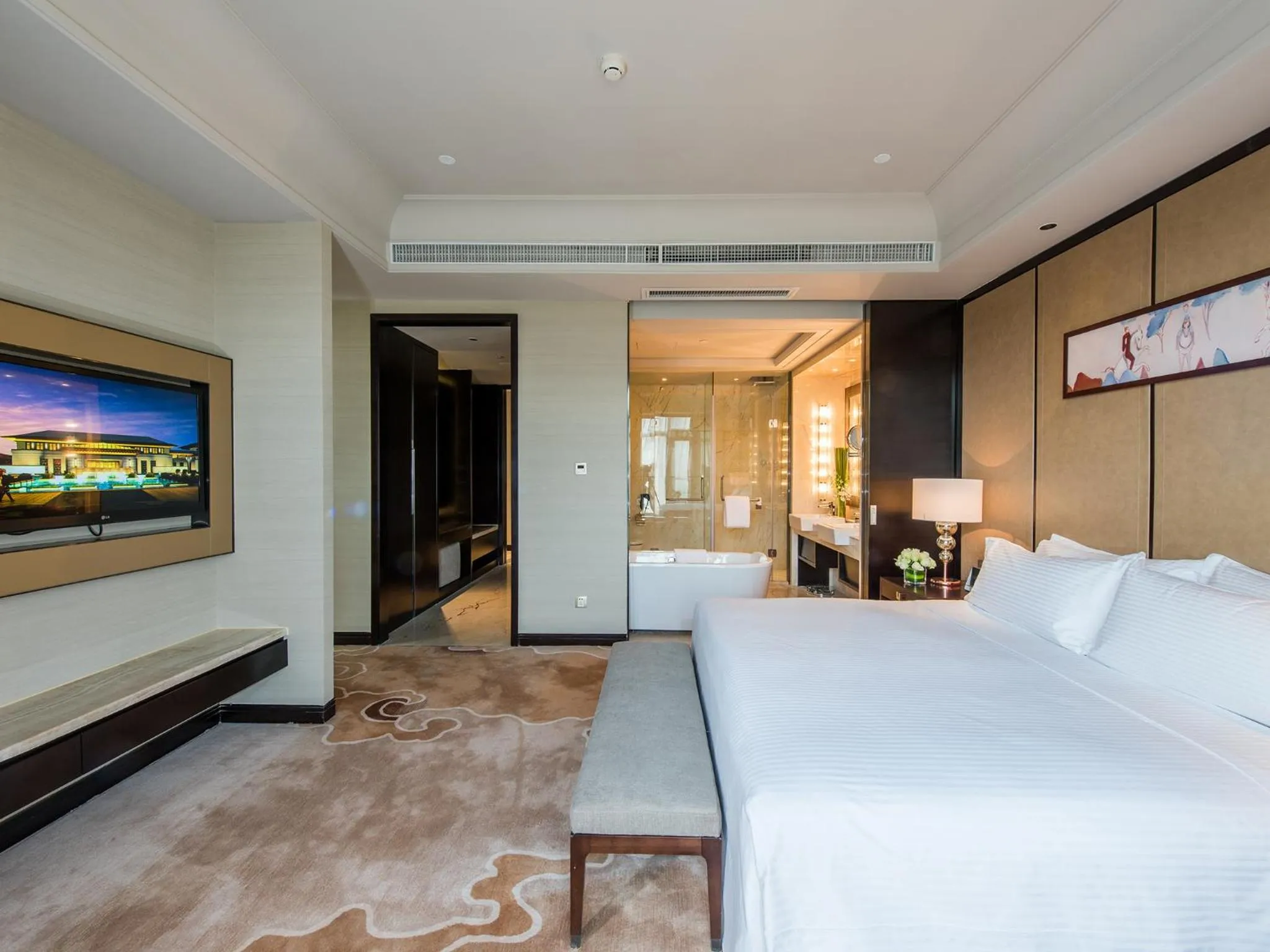 Photo of the whole room, Bed in Primus Hotel Yinchuan